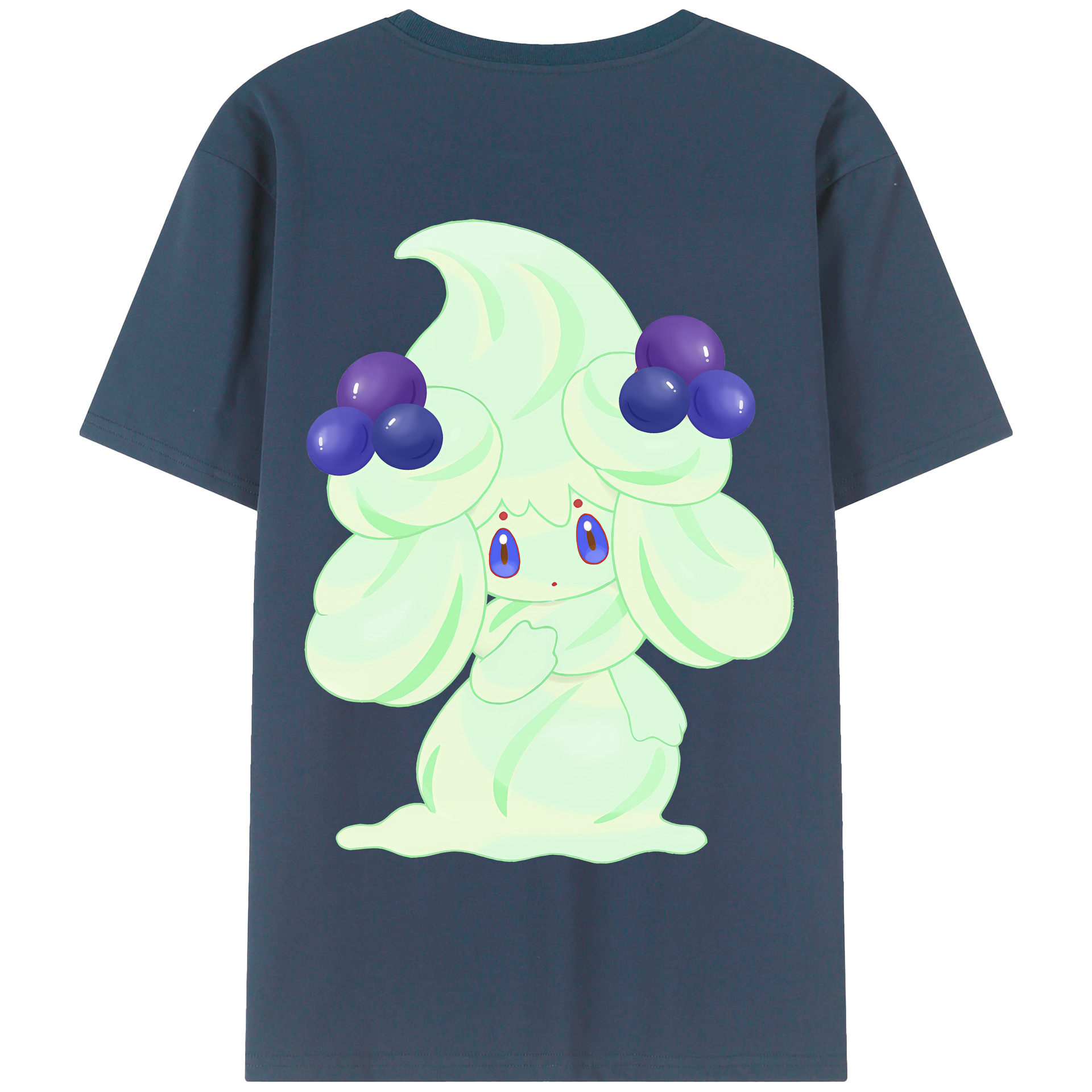 （画像用） ポケットモンスター Pokémon 綿100％半袖Tシャツ（背面プリント）