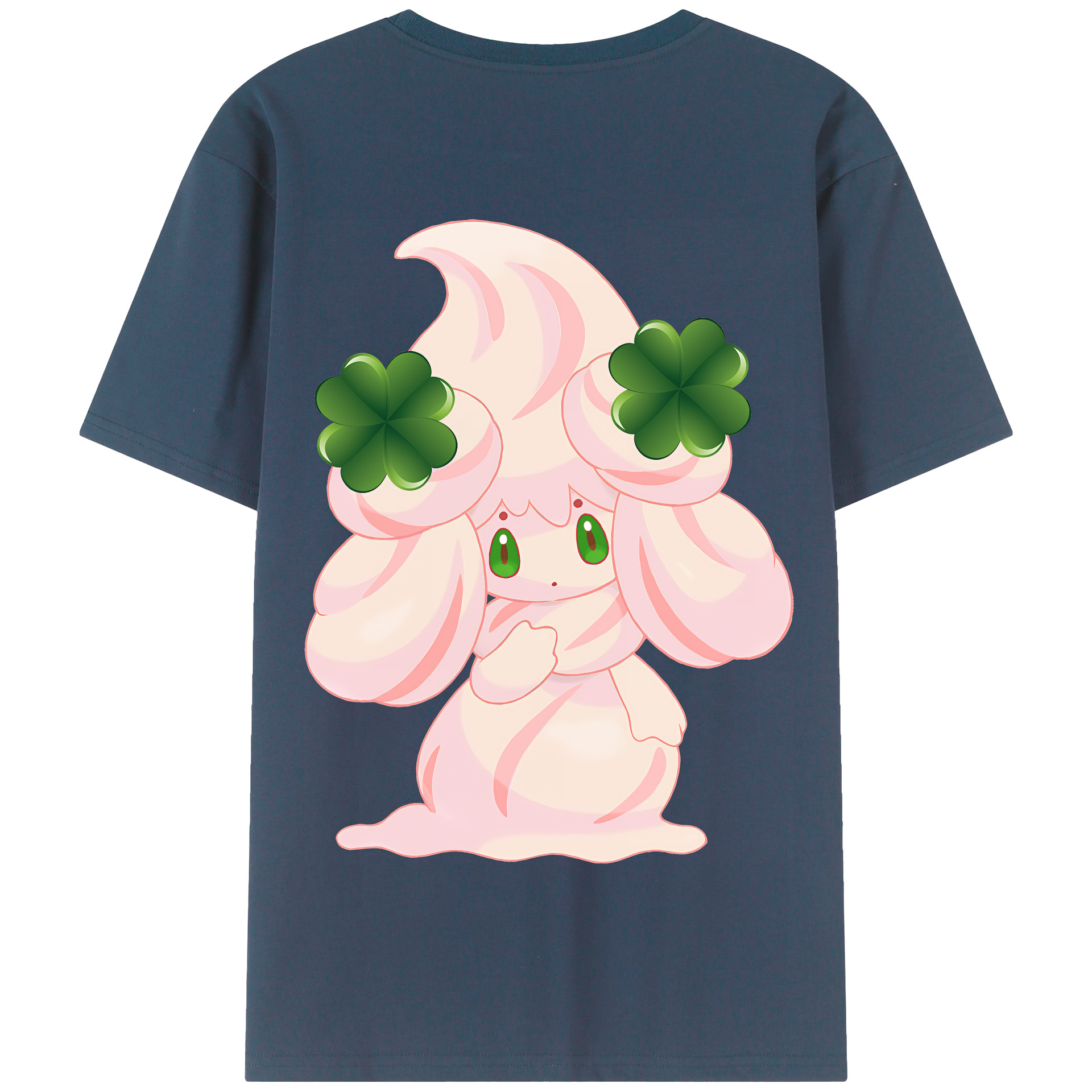 （画像用） ポケットモンスター Pokémon 綿100％半袖Tシャツ（背面プリント）