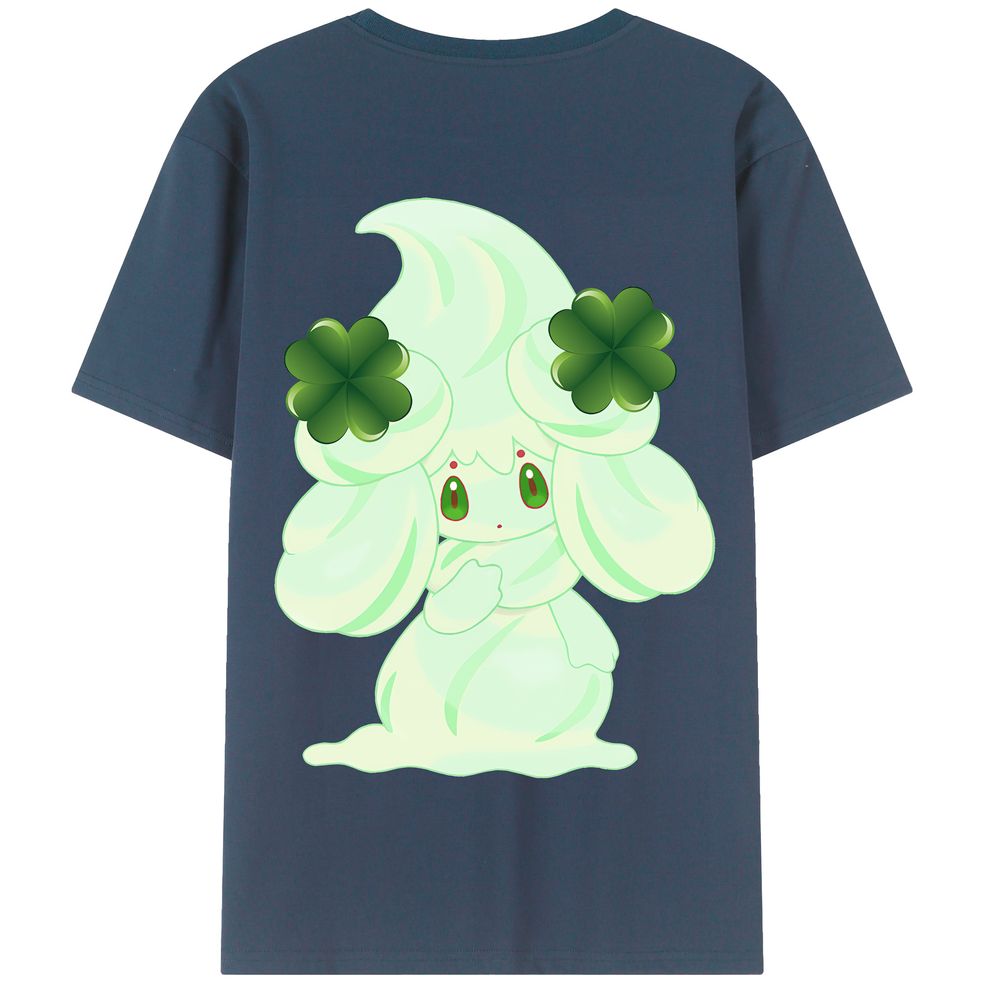 （画像用） ポケットモンスター Pokémon 綿100％半袖Tシャツ（背面プリント）