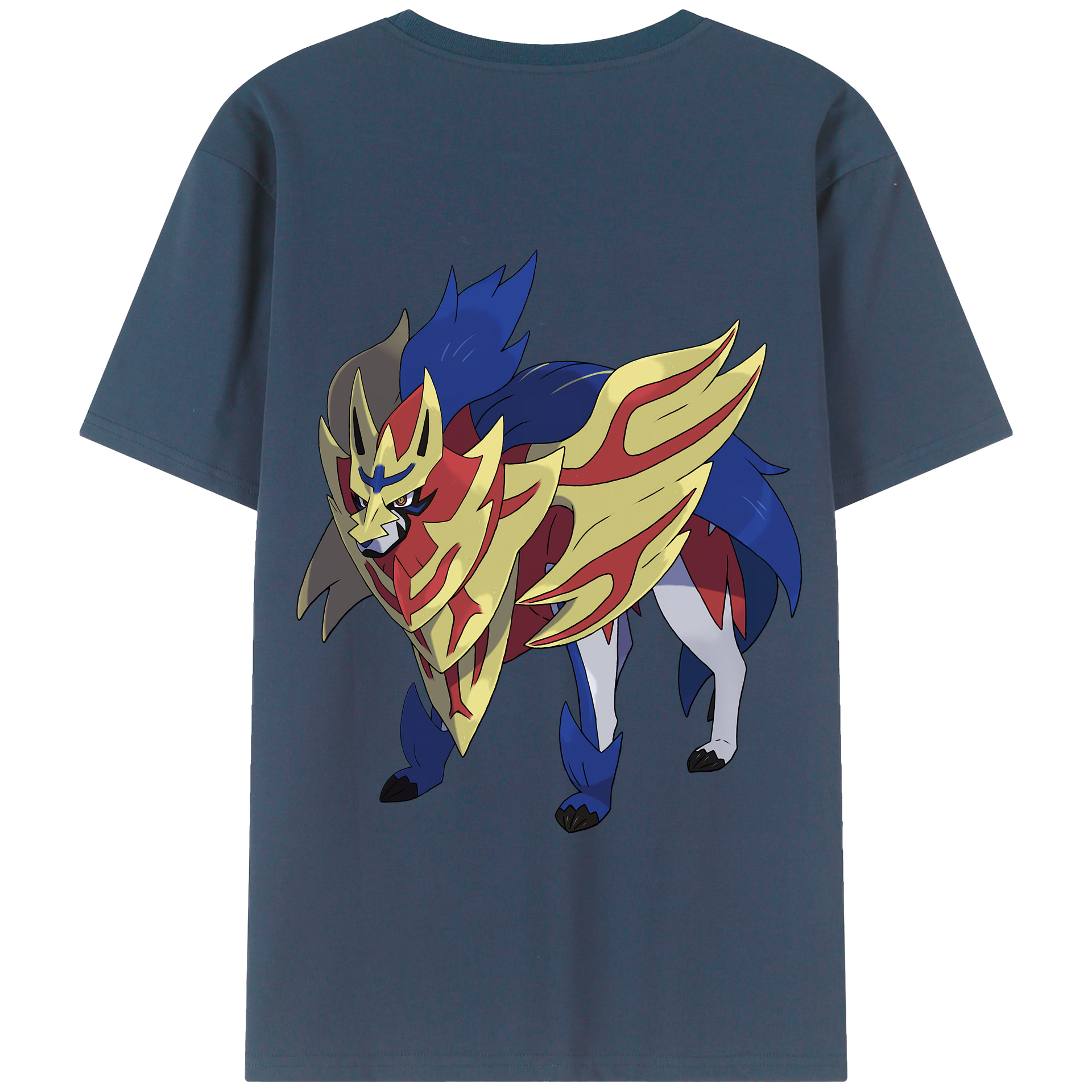 （画像用） ポケットモンスター Pokémon 綿100％半袖Tシャツ（背面プリント）