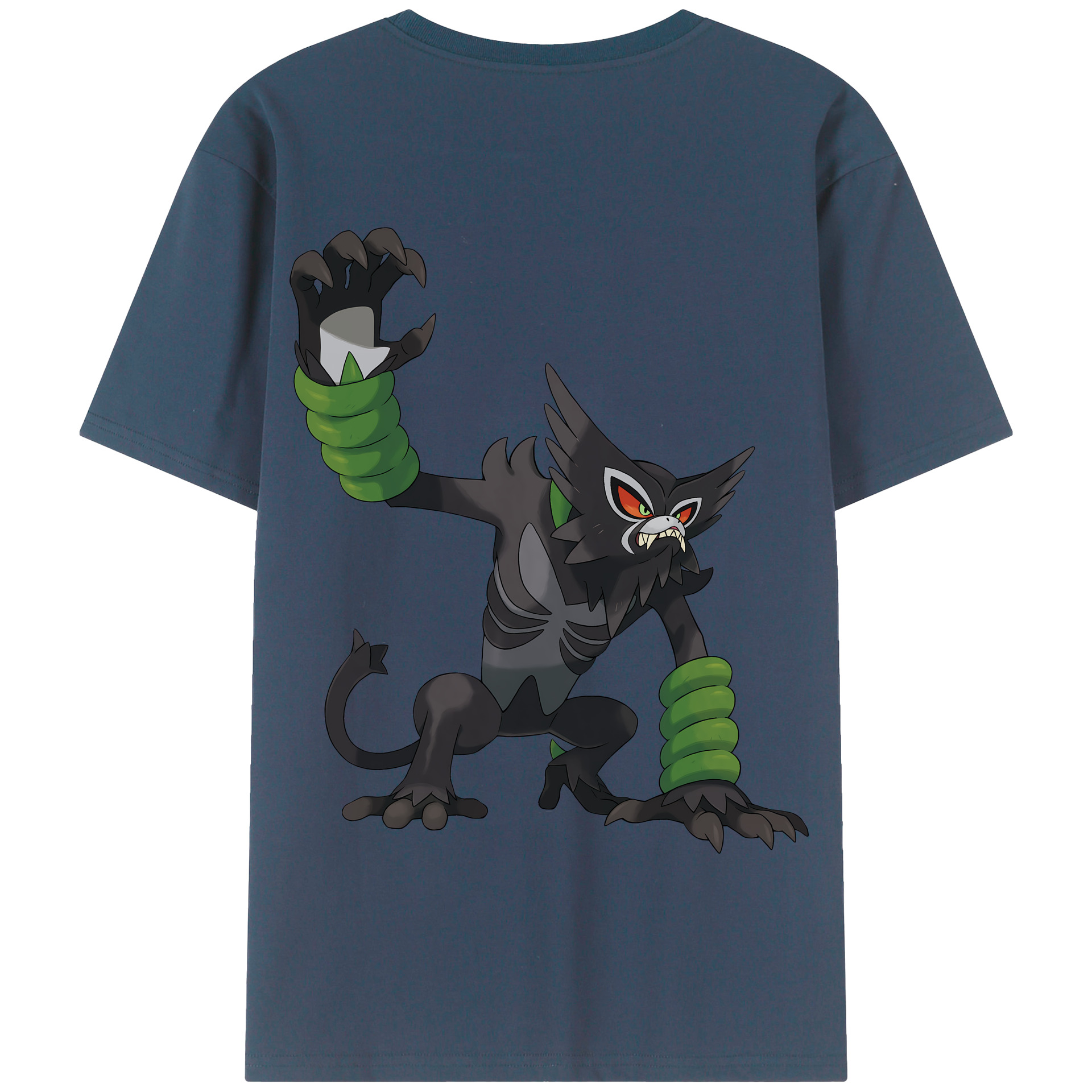 （画像用） ポケットモンスター Pokémon 綿100％半袖Tシャツ（背面プリント）