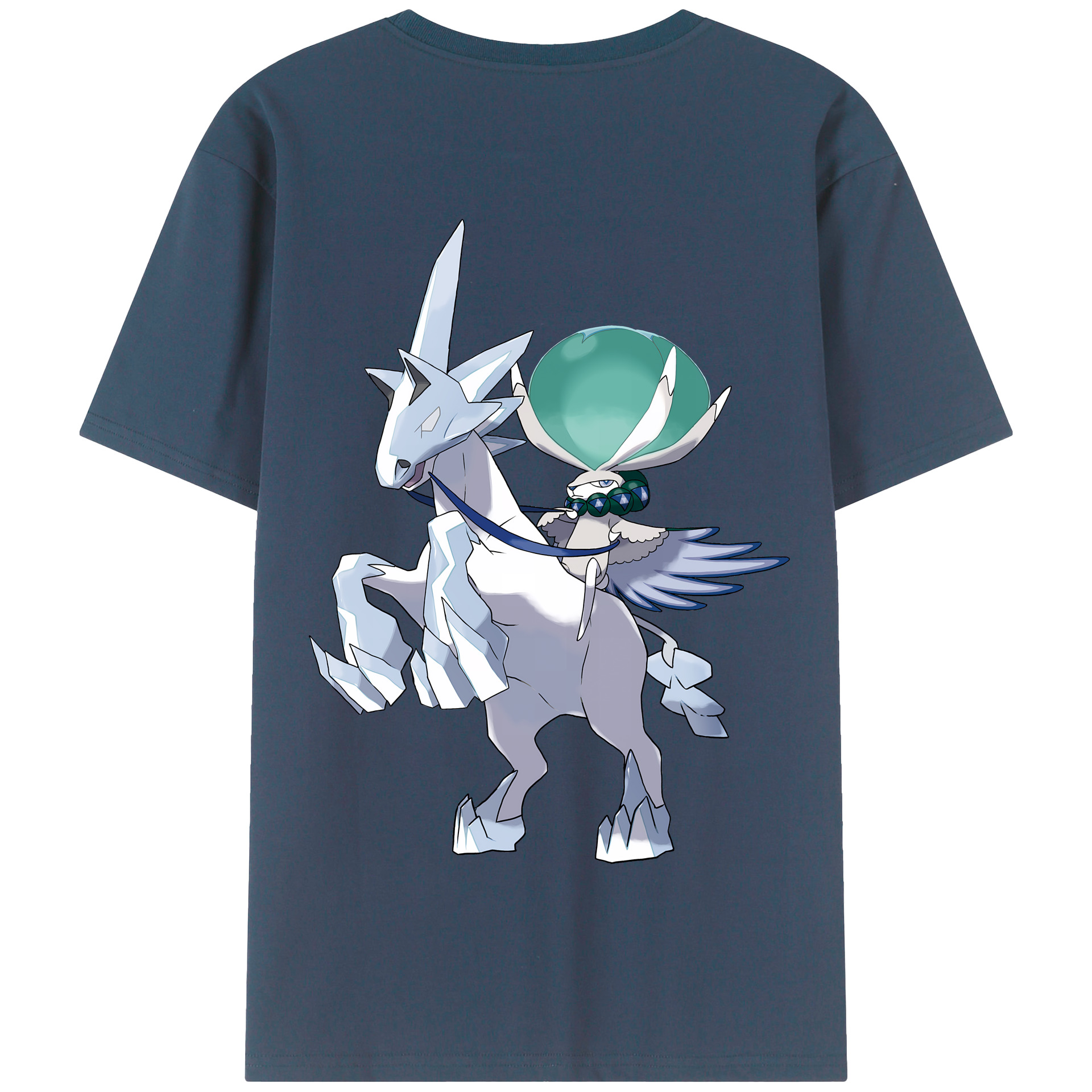 （画像用） ポケットモンスター Pokémon 綿100％半袖Tシャツ（背面プリント）