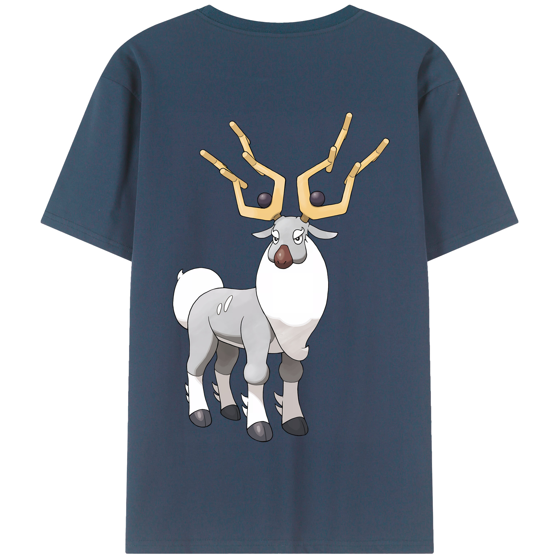 （画像用） ポケットモンスター Pokémon 綿100％半袖Tシャツ（背面プリント）
