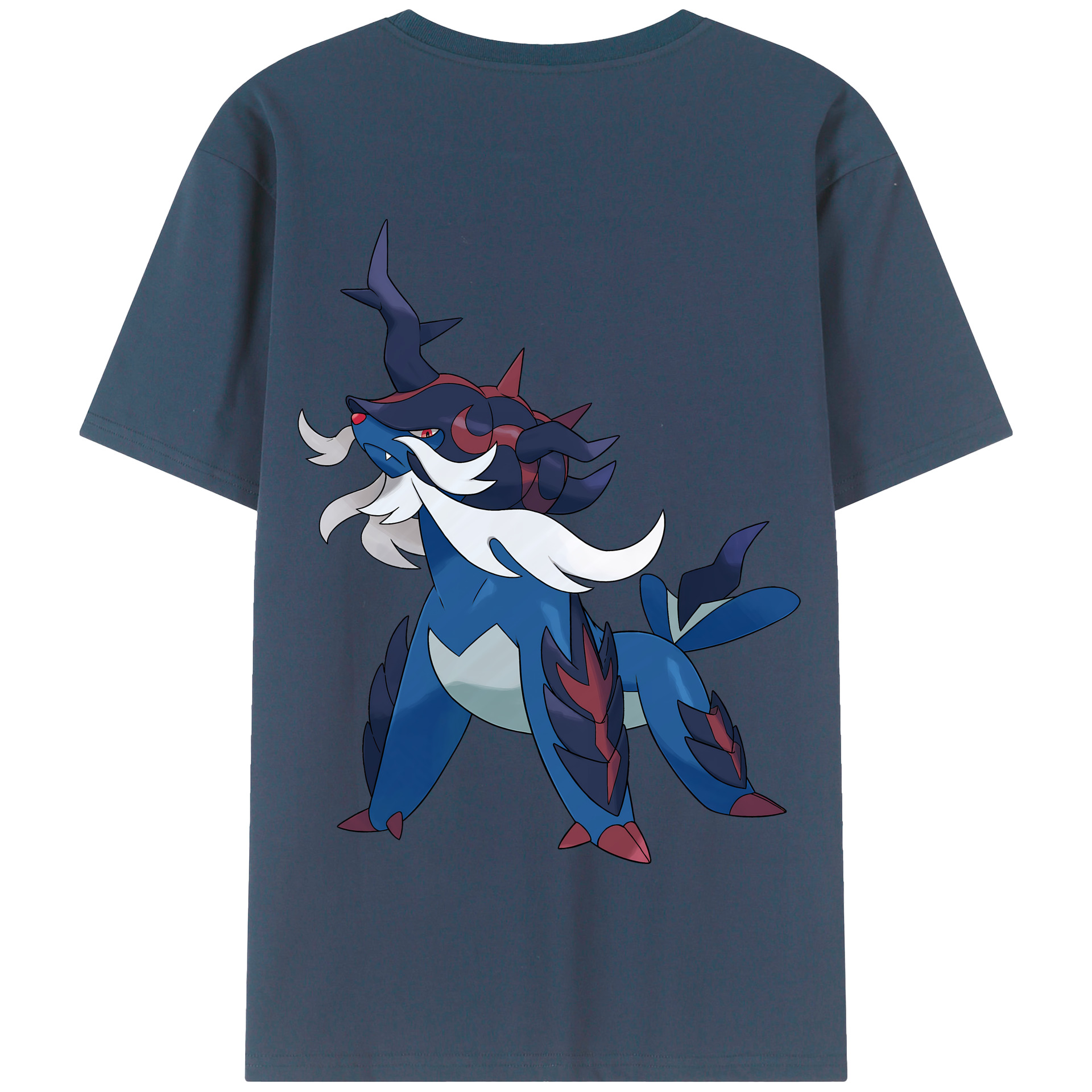 （画像用） ポケットモンスター Pokémon 綿100％半袖Tシャツ（背面プリント）