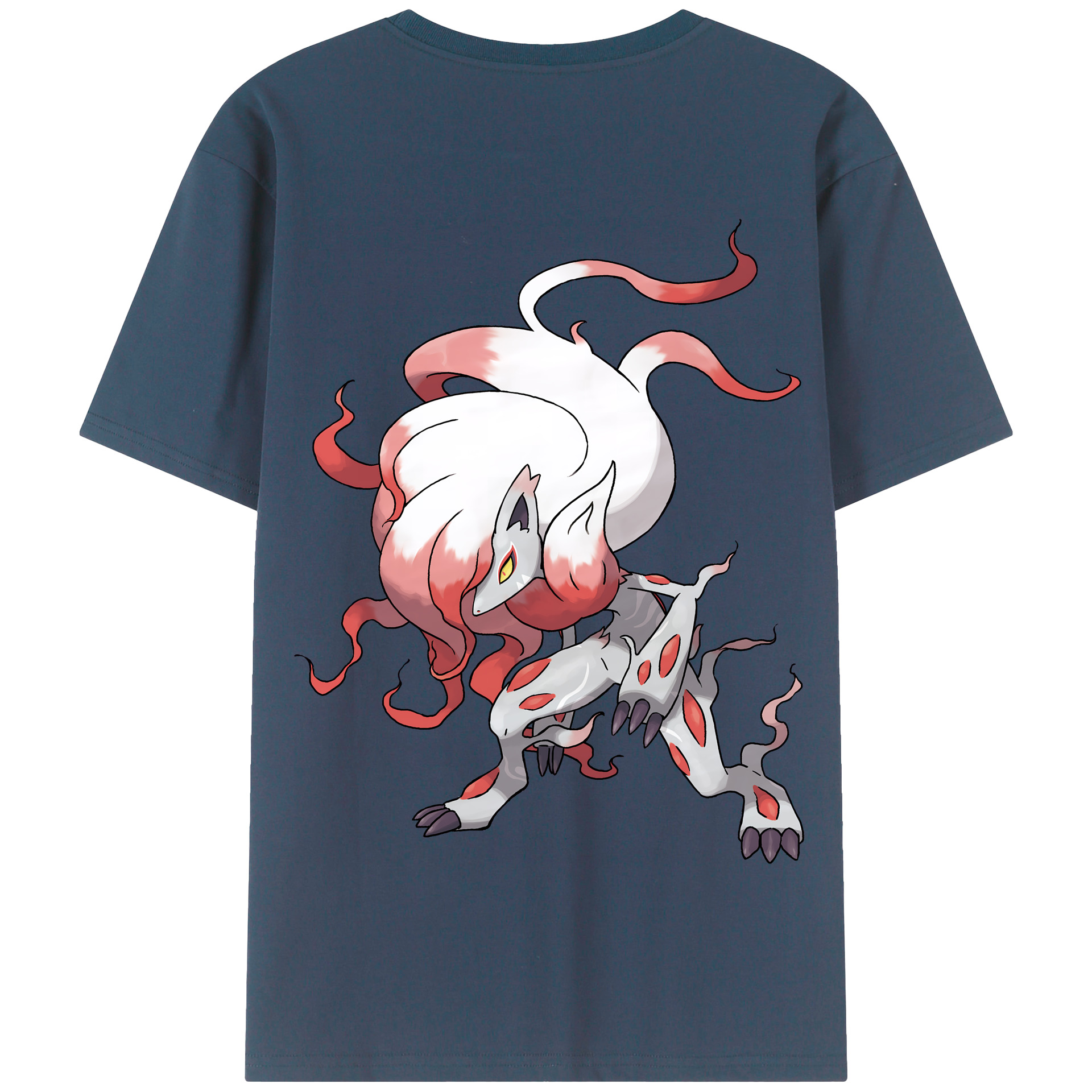 （画像用） ポケットモンスター Pokémon 綿100％半袖Tシャツ（背面プリント）