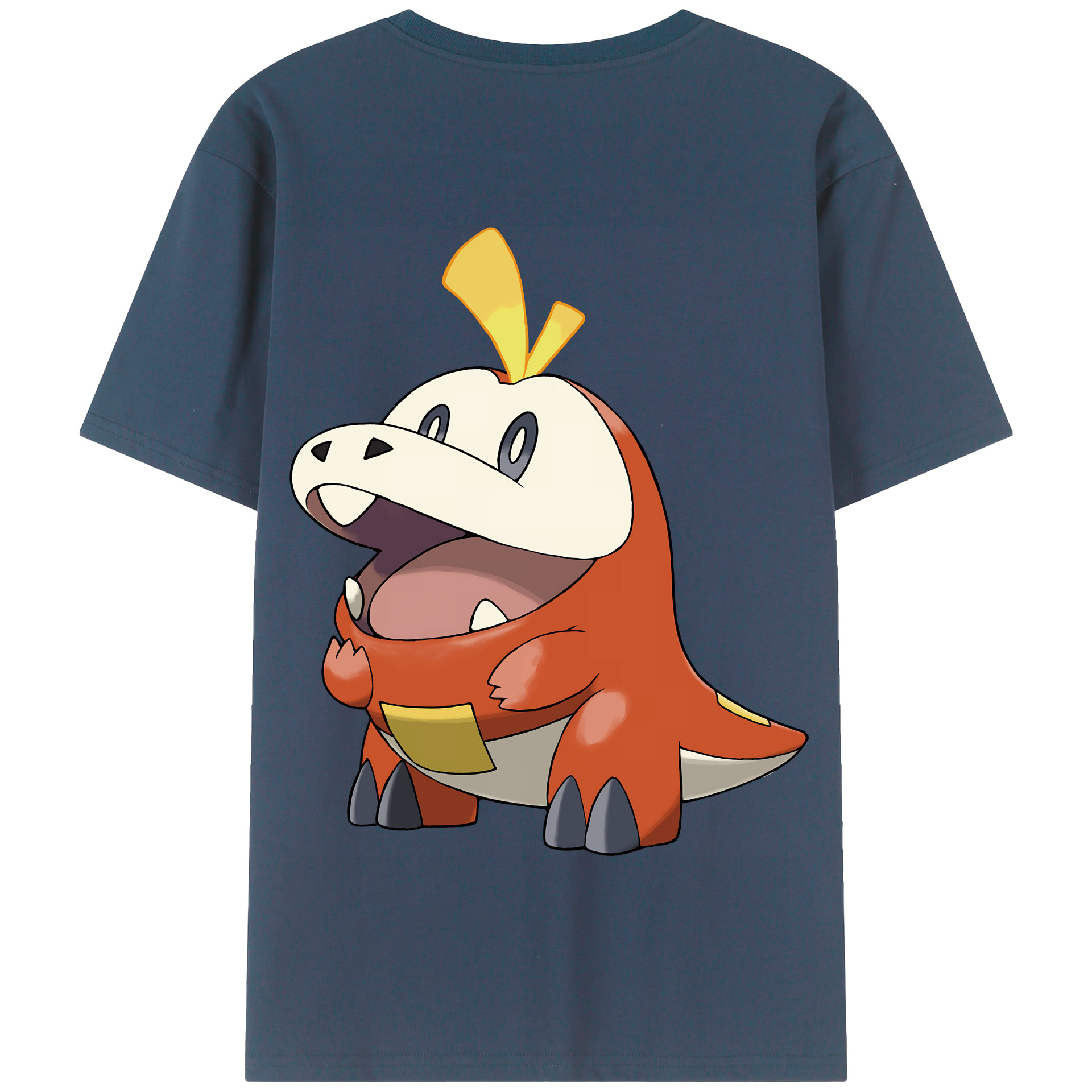（画像用） ポケットモンスター Pokémon 綿100％半袖Tシャツ（背面プリント）