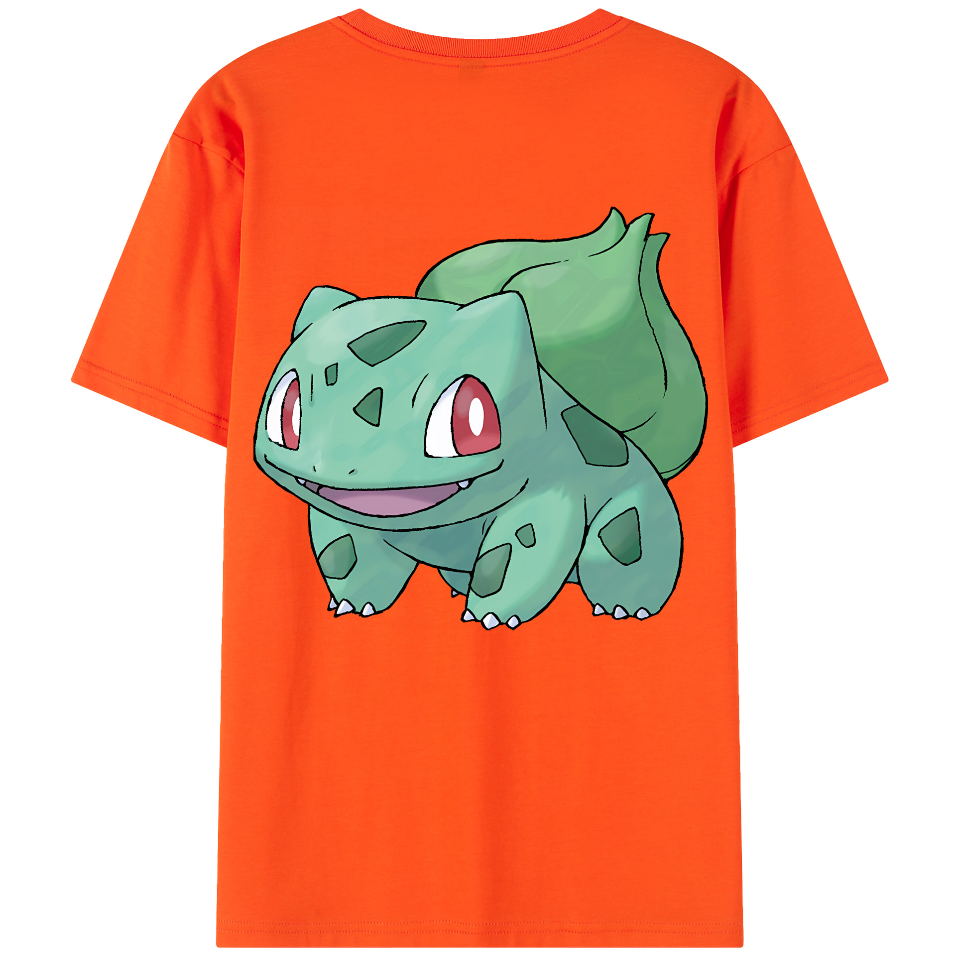 （画像用） ポケットモンスター Pokémon 綿100％半袖Tシャツ（背面プリント）