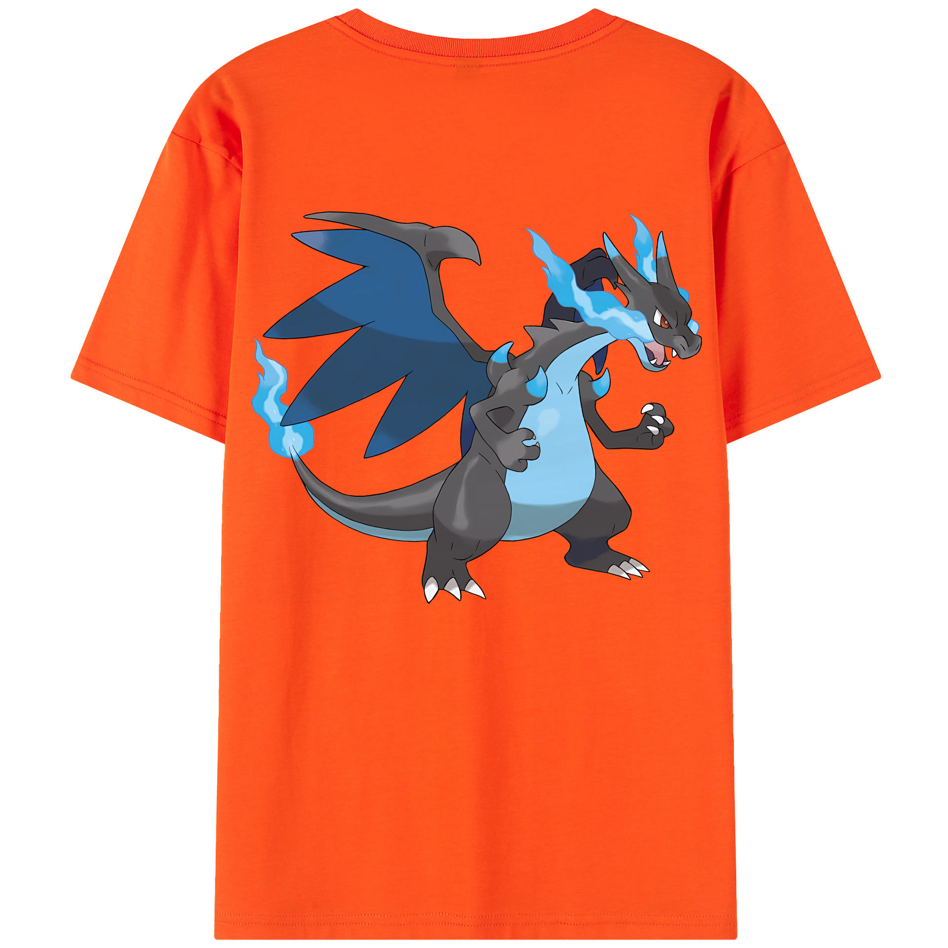 （画像用） ポケットモンスター Pokémon 綿100％半袖Tシャツ（背面プリント）