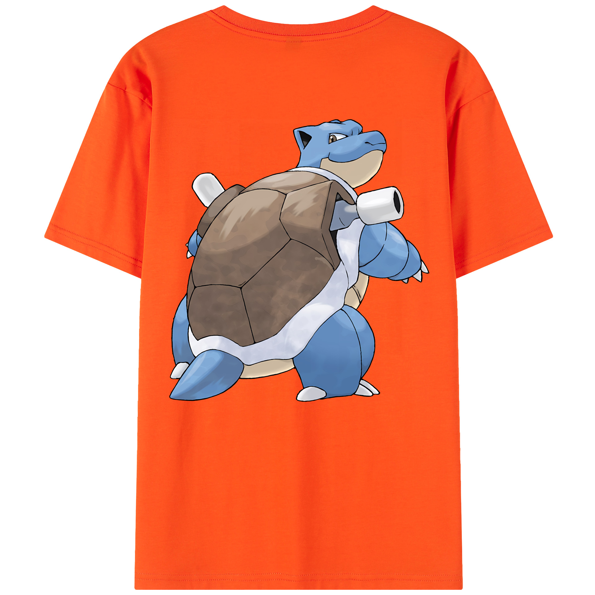 （画像用） ポケットモンスター Pokémon 綿100％半袖Tシャツ（背面プリント）