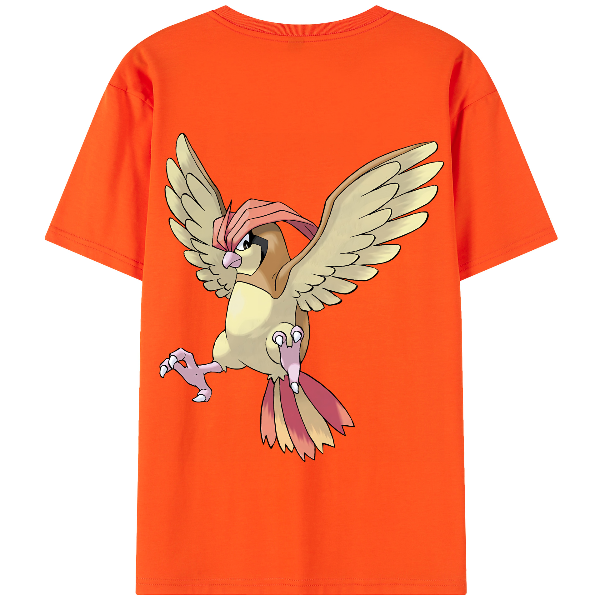 （画像用） ポケットモンスター Pokémon 綿100％半袖Tシャツ（背面プリント）