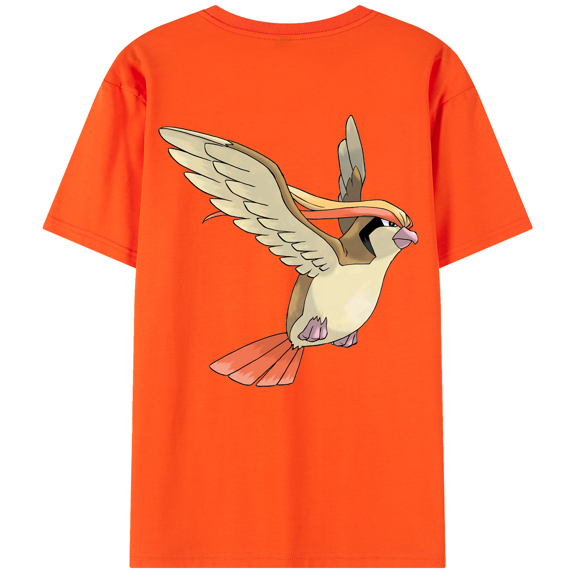 （画像用） ポケットモンスター Pokémon 綿100％半袖Tシャツ（背面プリント）