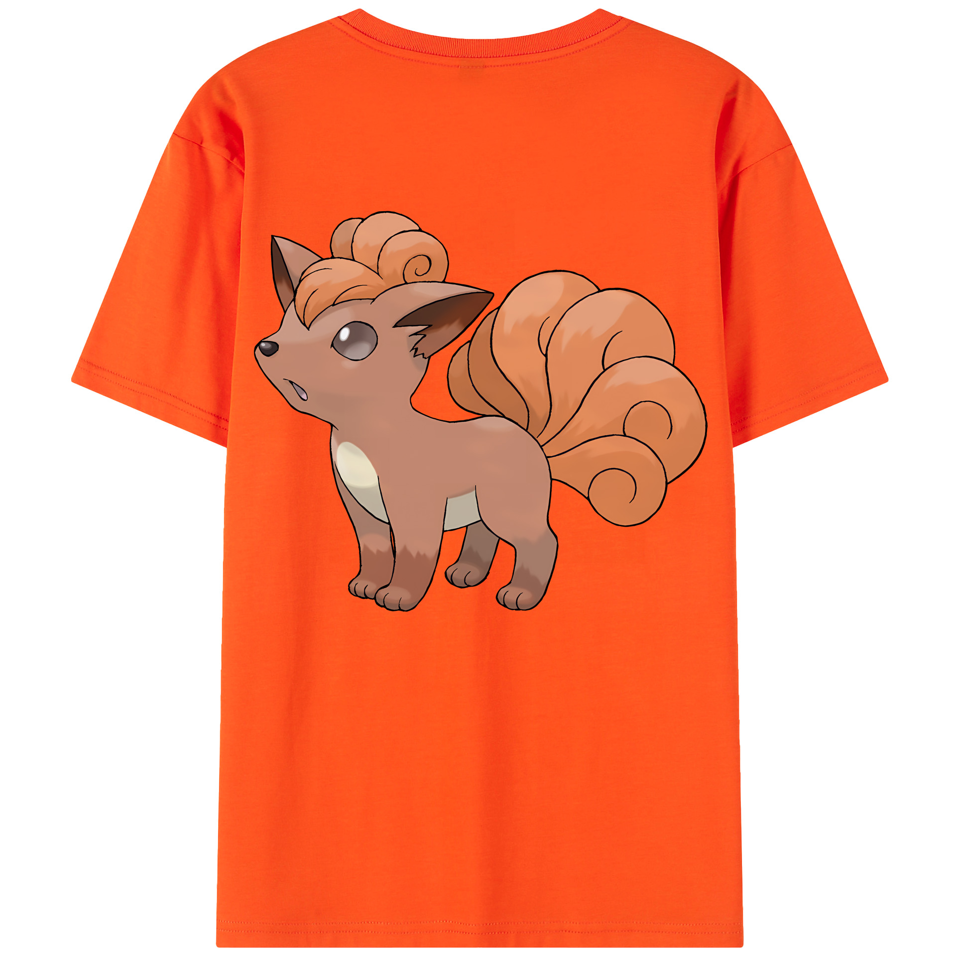 （画像用） ポケットモンスター Pokémon 綿100％半袖Tシャツ（背面プリント）