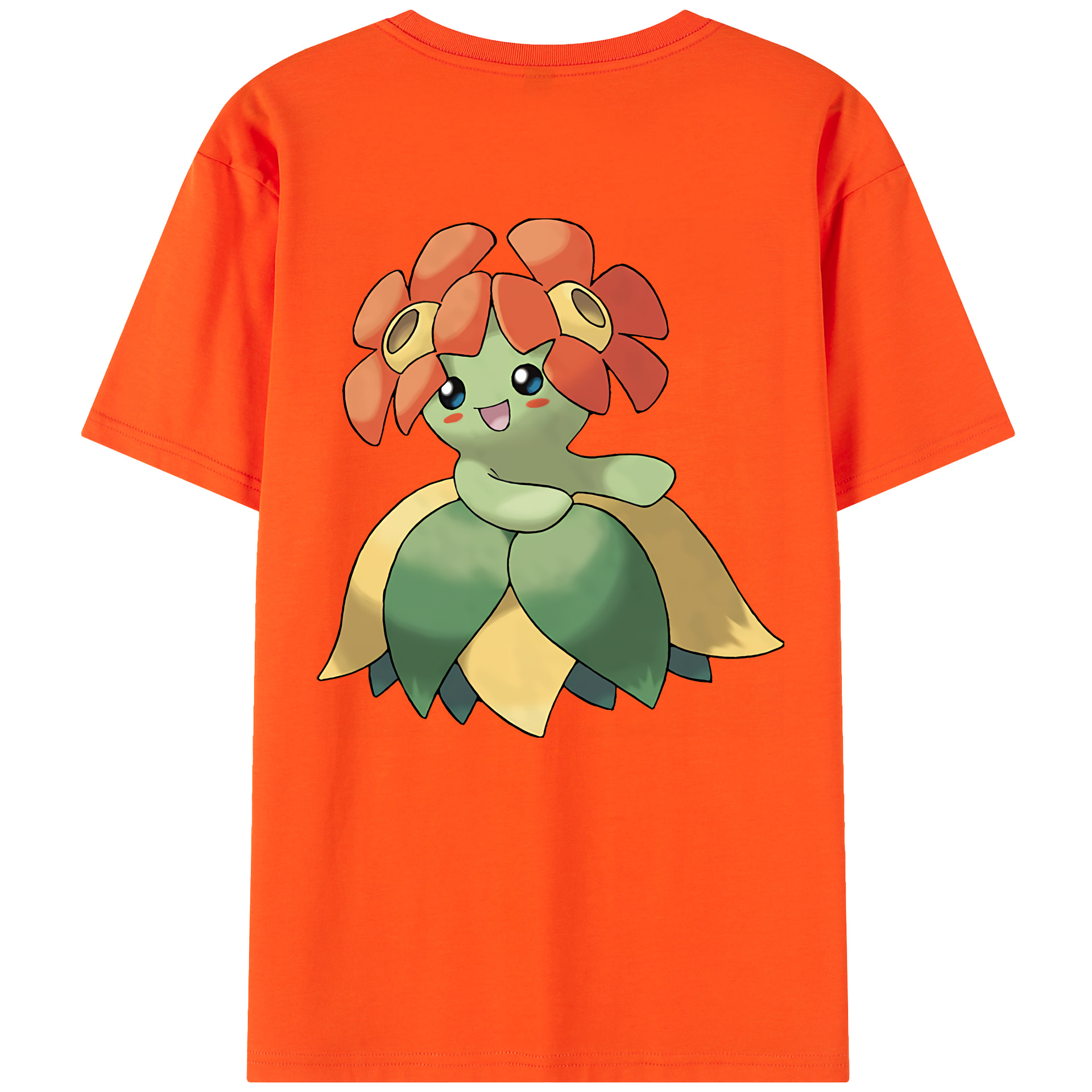 （画像用） ポケットモンスター Pokémon 綿100％半袖Tシャツ（背面プリント）