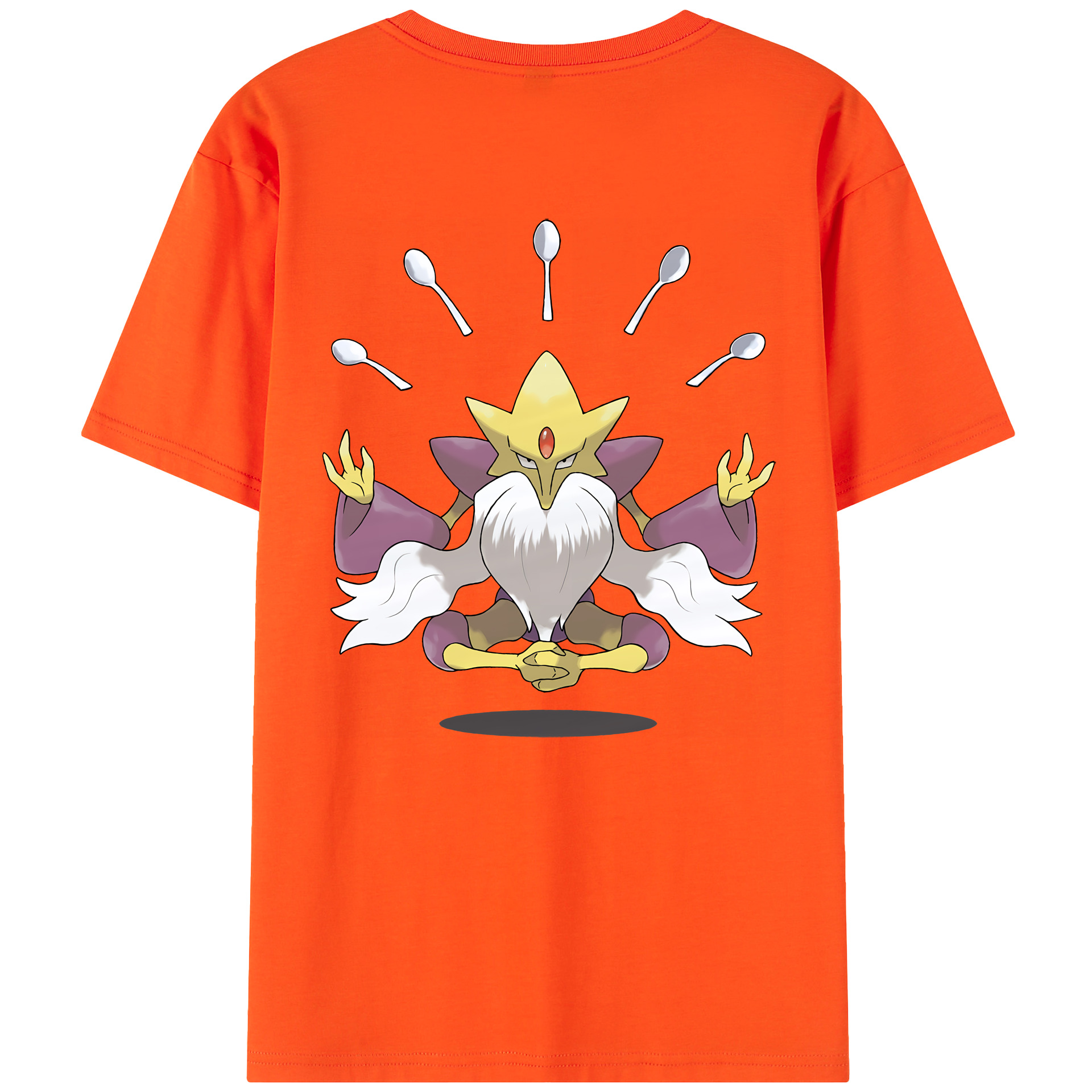 （画像用） ポケットモンスター Pokémon 綿100％半袖Tシャツ（背面プリント）