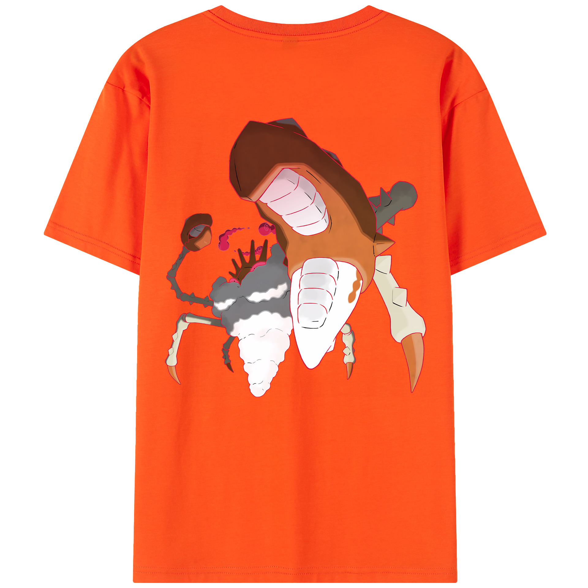 （画像用） ポケットモンスター Pokémon 綿100％半袖Tシャツ（背面プリント）