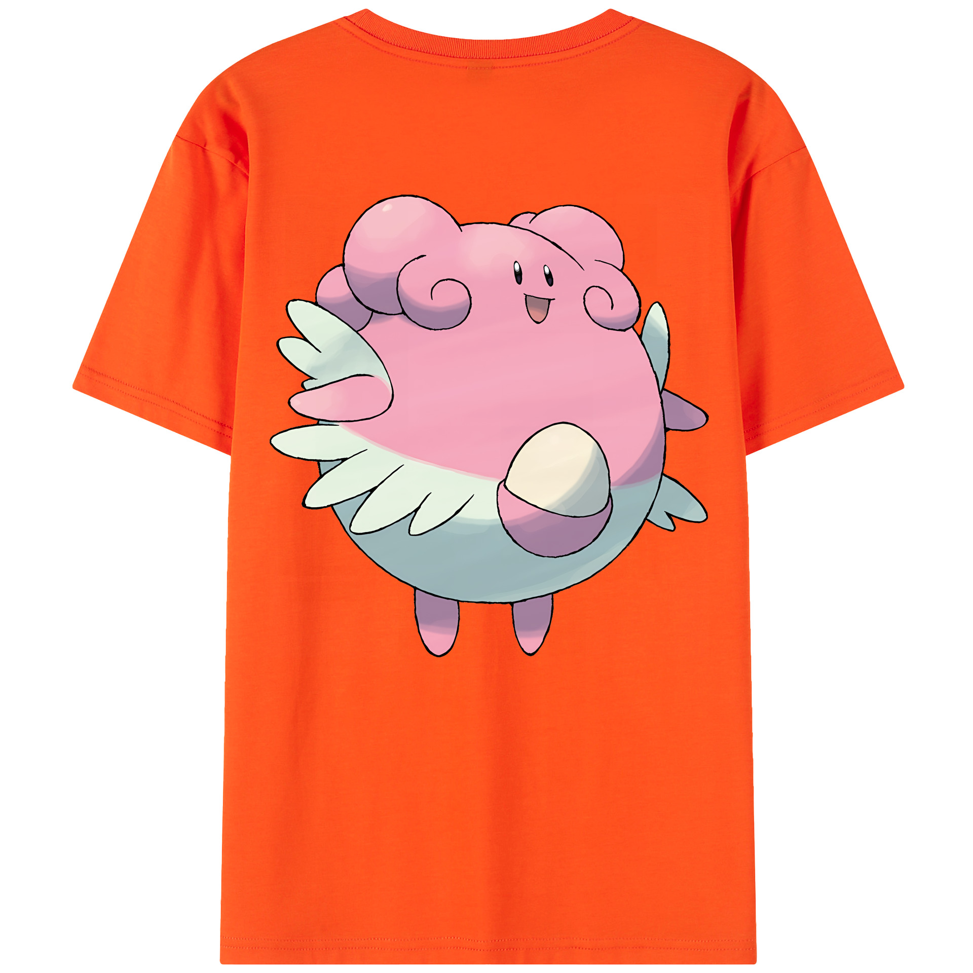 （画像用） ポケットモンスター Pokémon 綿100％半袖Tシャツ（背面プリント）