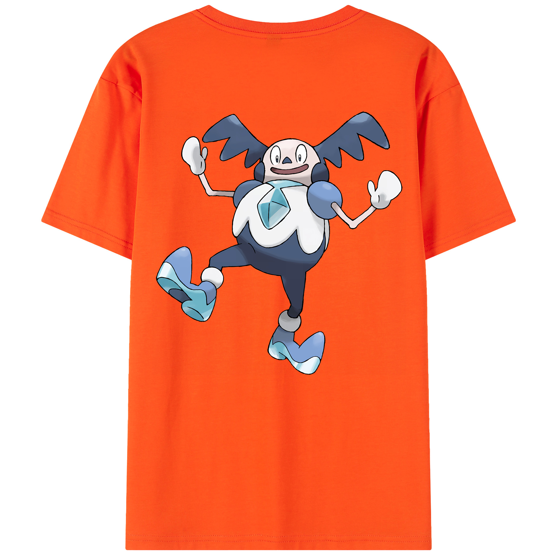 （画像用） ポケットモンスター Pokémon 綿100％半袖Tシャツ（背面プリント）