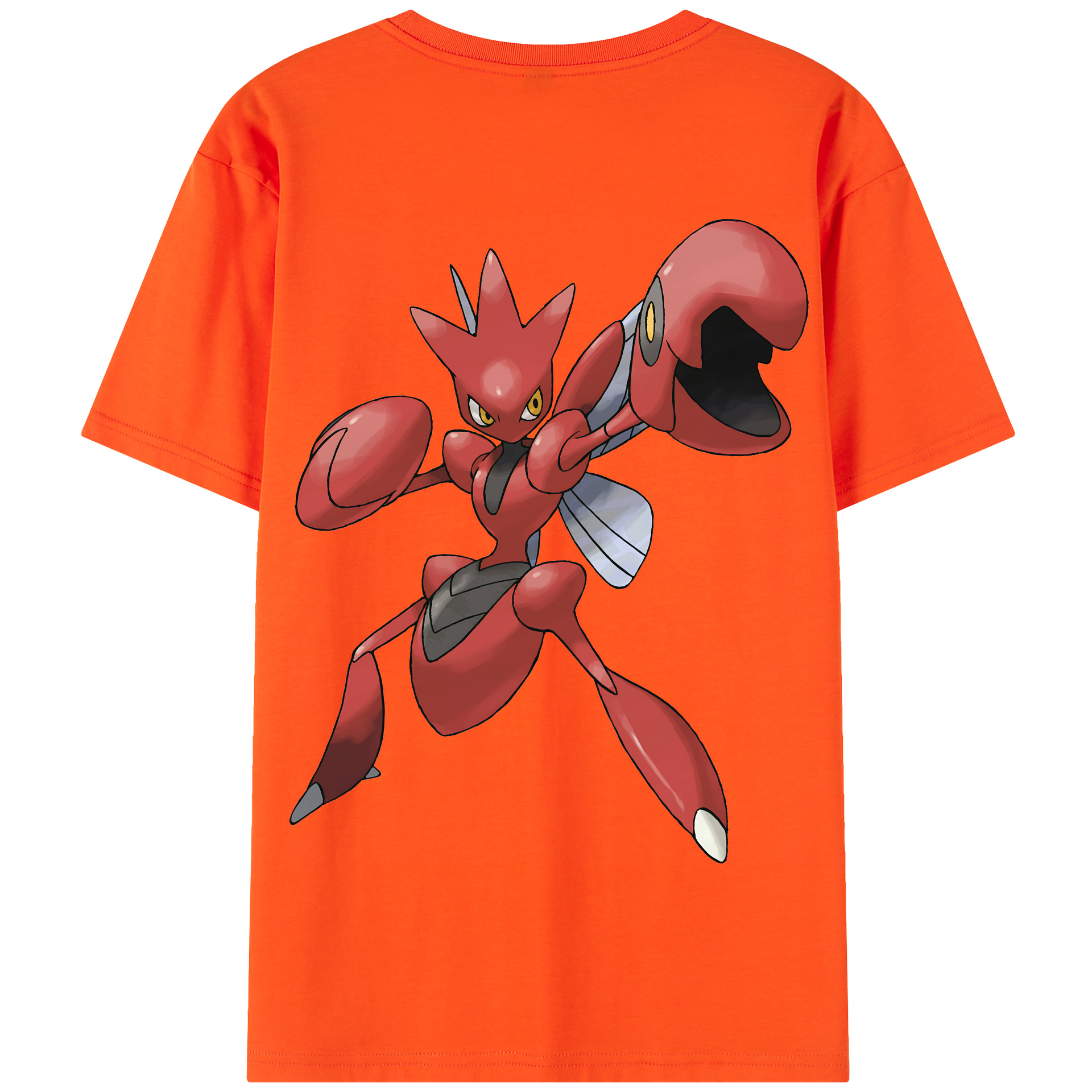 （画像用） ポケットモンスター Pokémon 綿100％半袖Tシャツ（背面プリント）