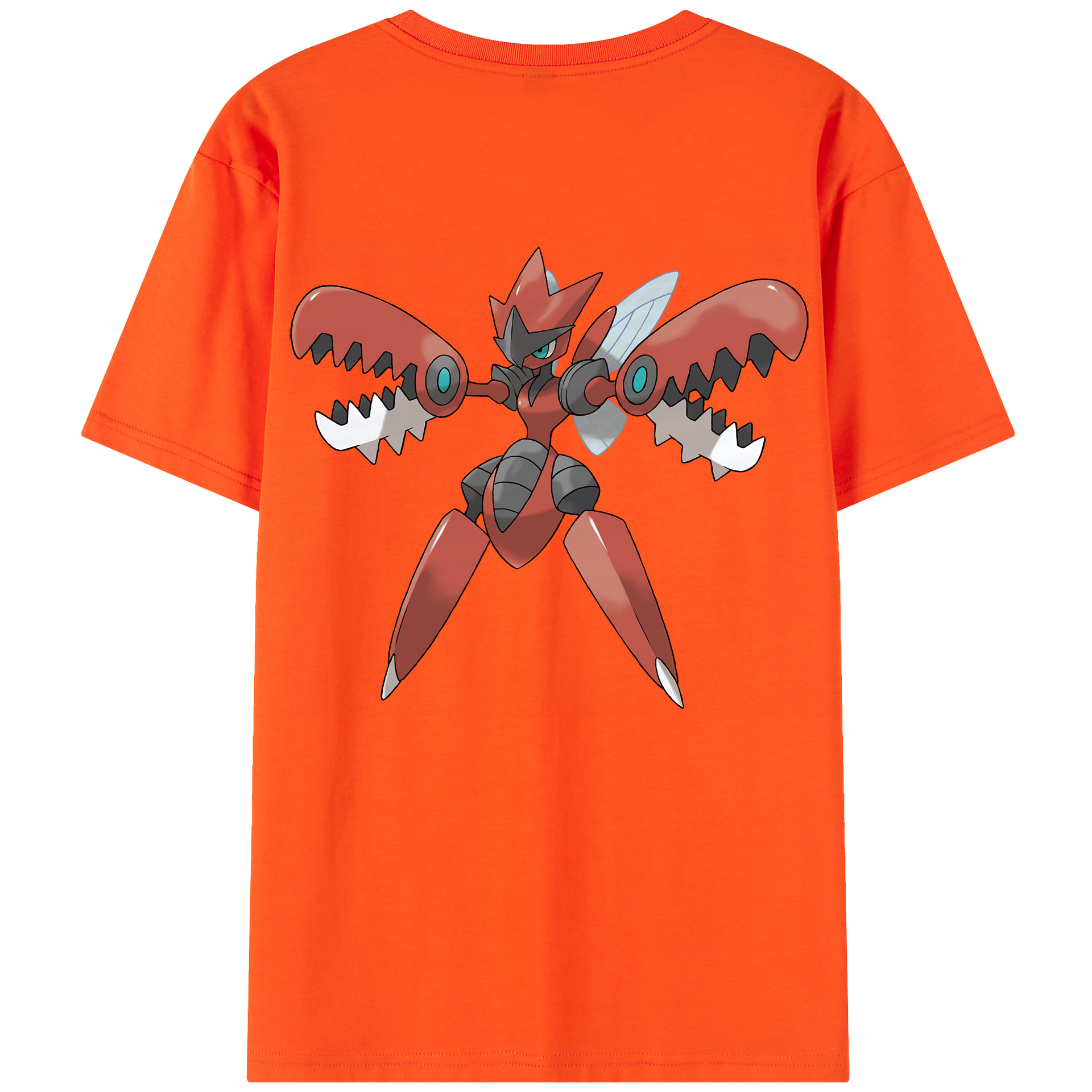 （画像用） ポケットモンスター Pokémon 綿100％半袖Tシャツ（背面プリント）