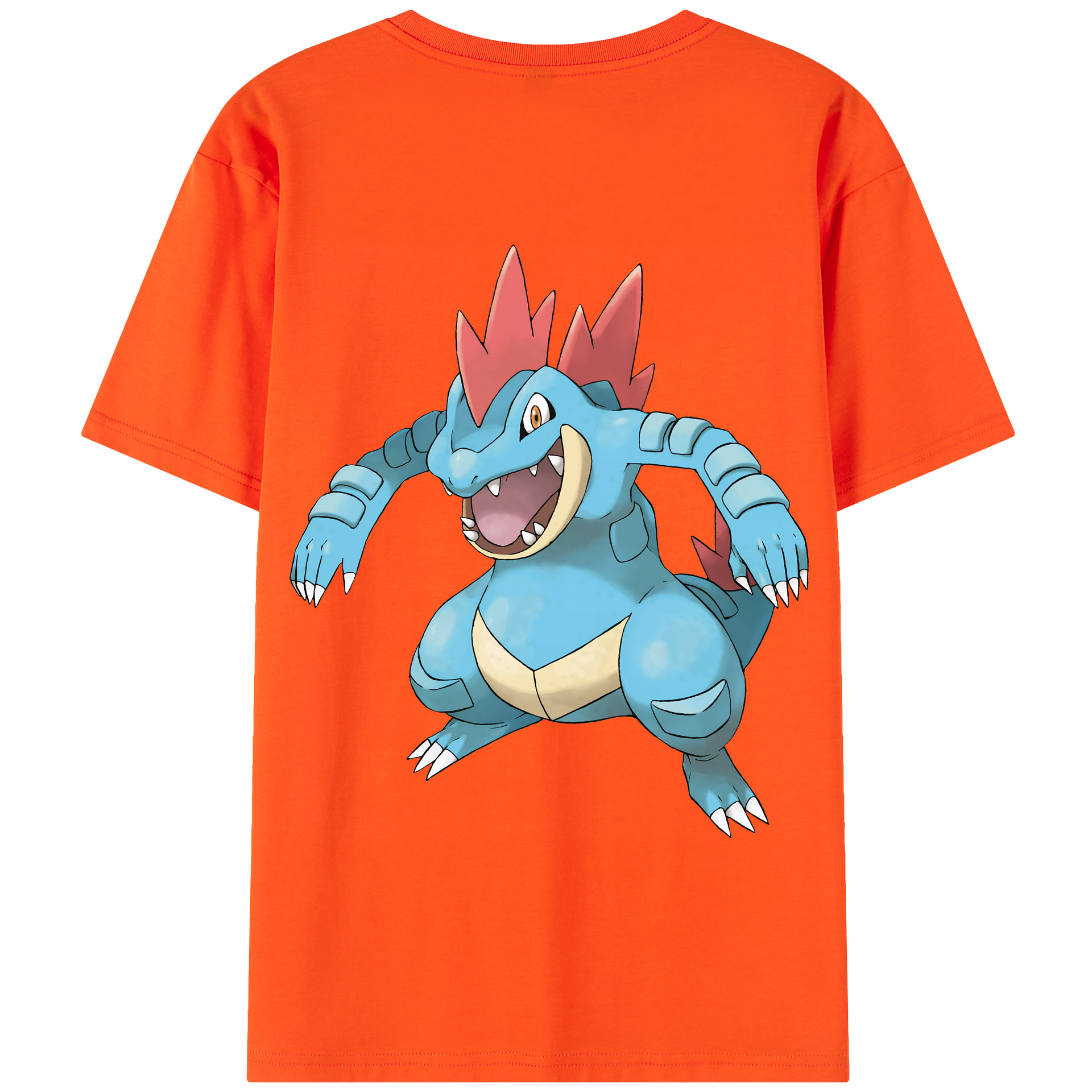 （画像用） ポケットモンスター Pokémon 綿100％半袖Tシャツ（背面プリント）