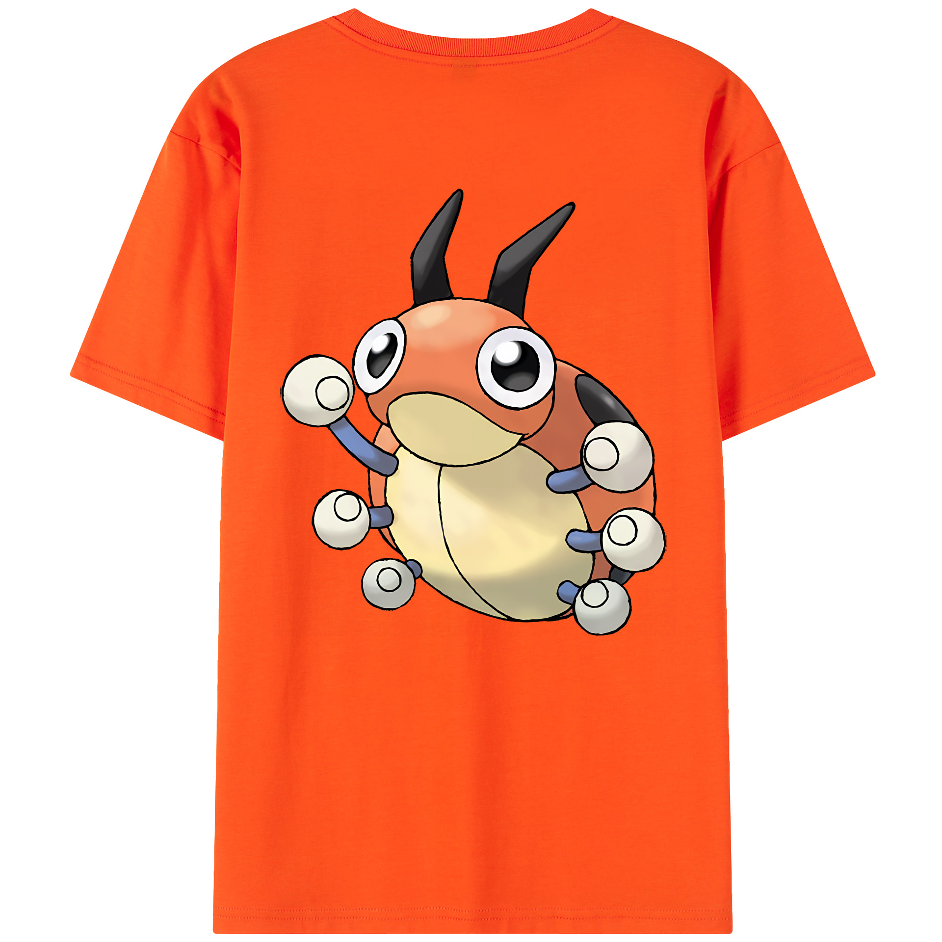 （画像用） ポケットモンスター Pokémon 綿100％半袖Tシャツ（背面プリント）