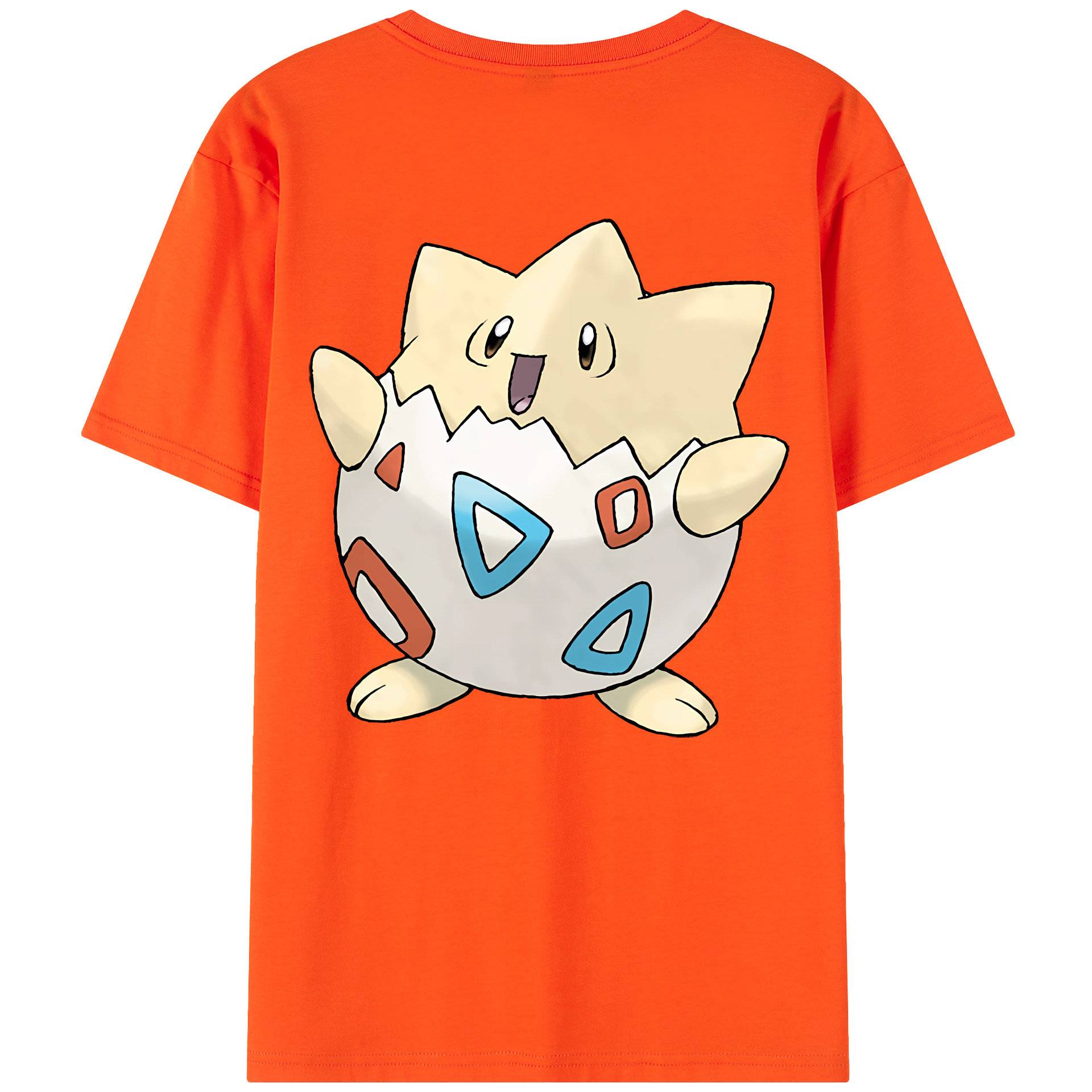 （画像用） ポケットモンスター Pokémon 綿100％半袖Tシャツ（背面プリント）