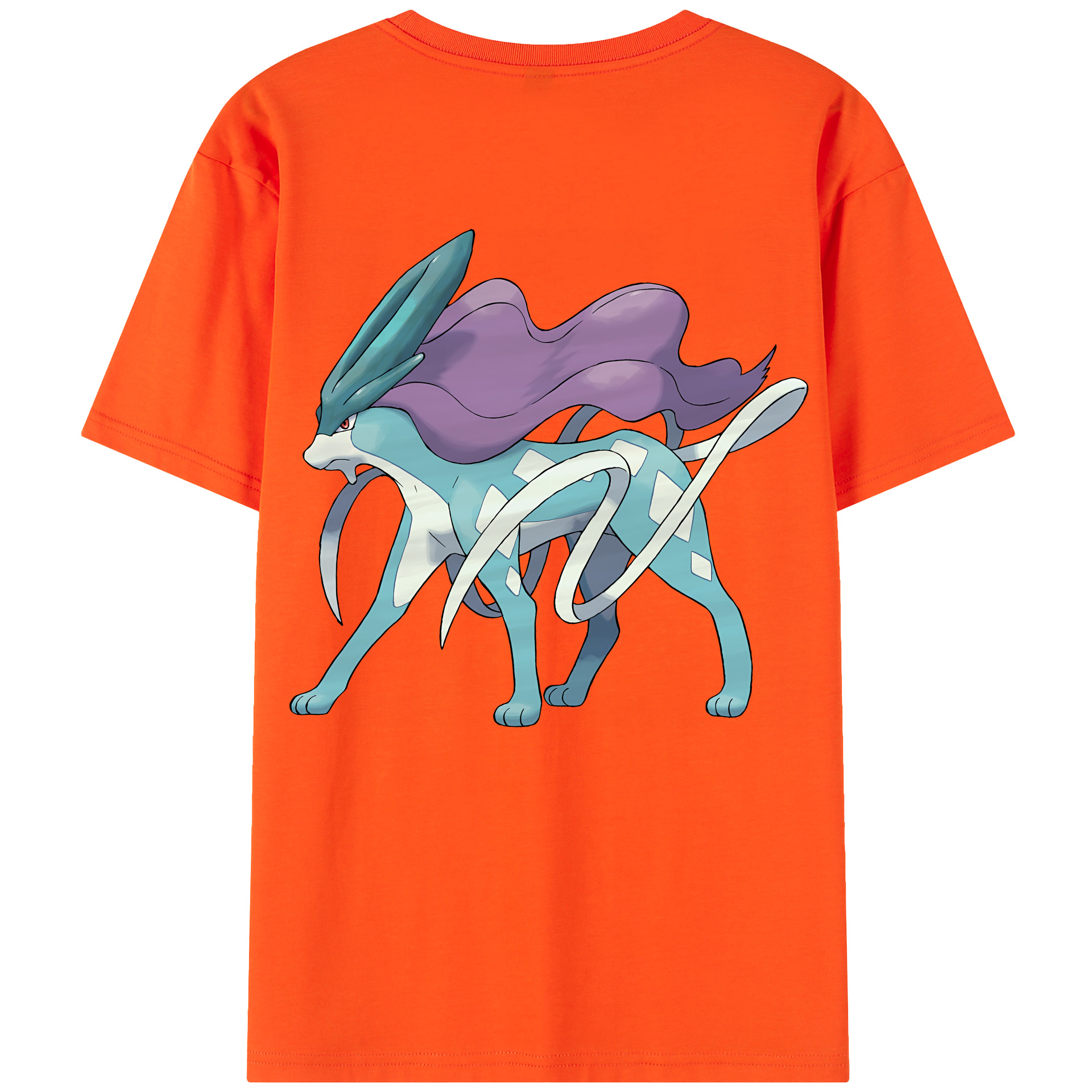 （画像用） ポケットモンスター Pokémon 綿100％半袖Tシャツ（背面プリント）