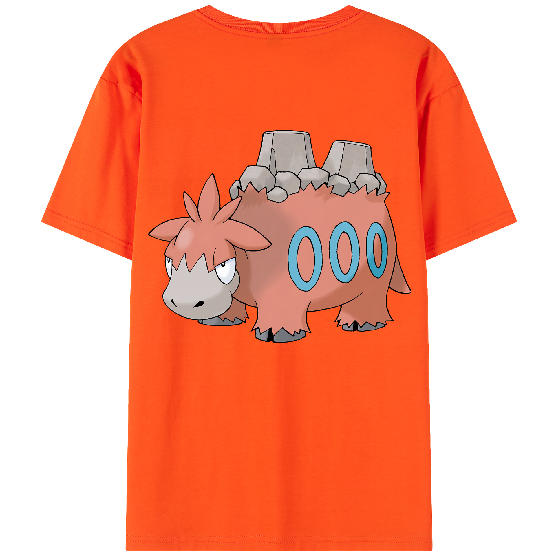 （画像用） ポケットモンスター Pokémon 綿100％半袖Tシャツ（背面プリント）
