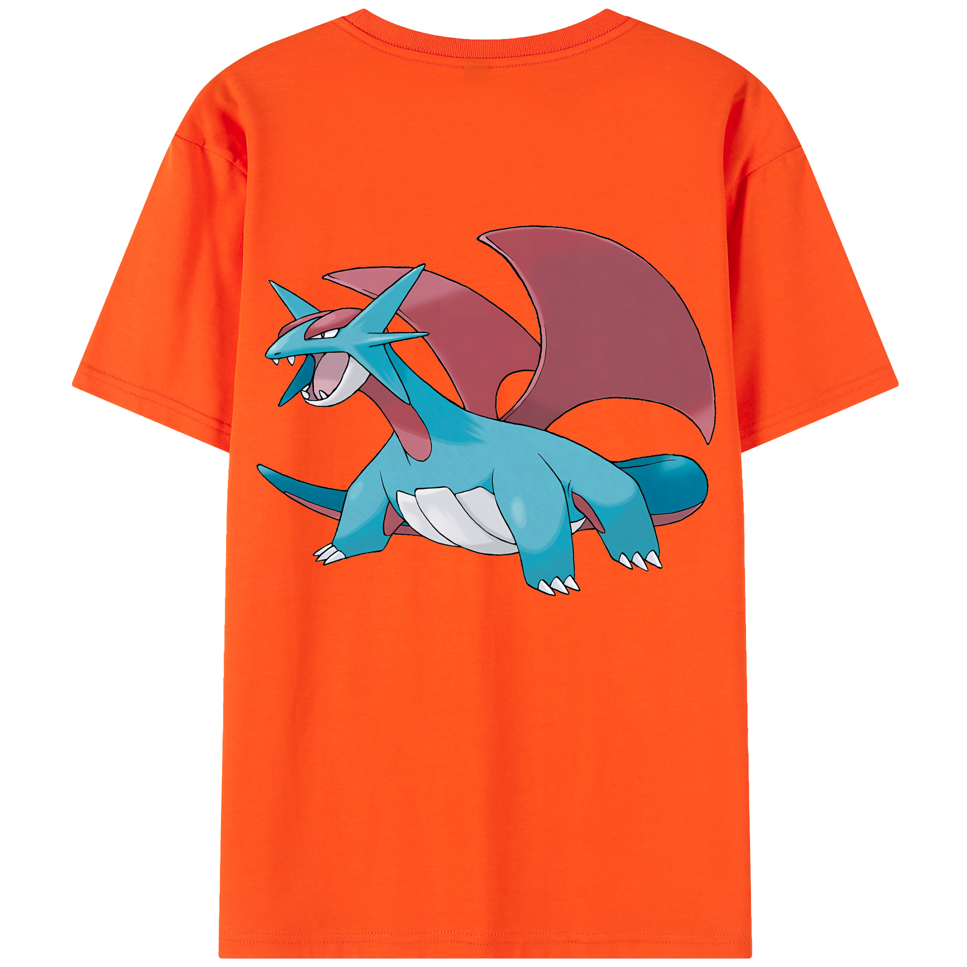 （画像用） ポケットモンスター Pokémon 綿100％半袖Tシャツ（背面プリント）