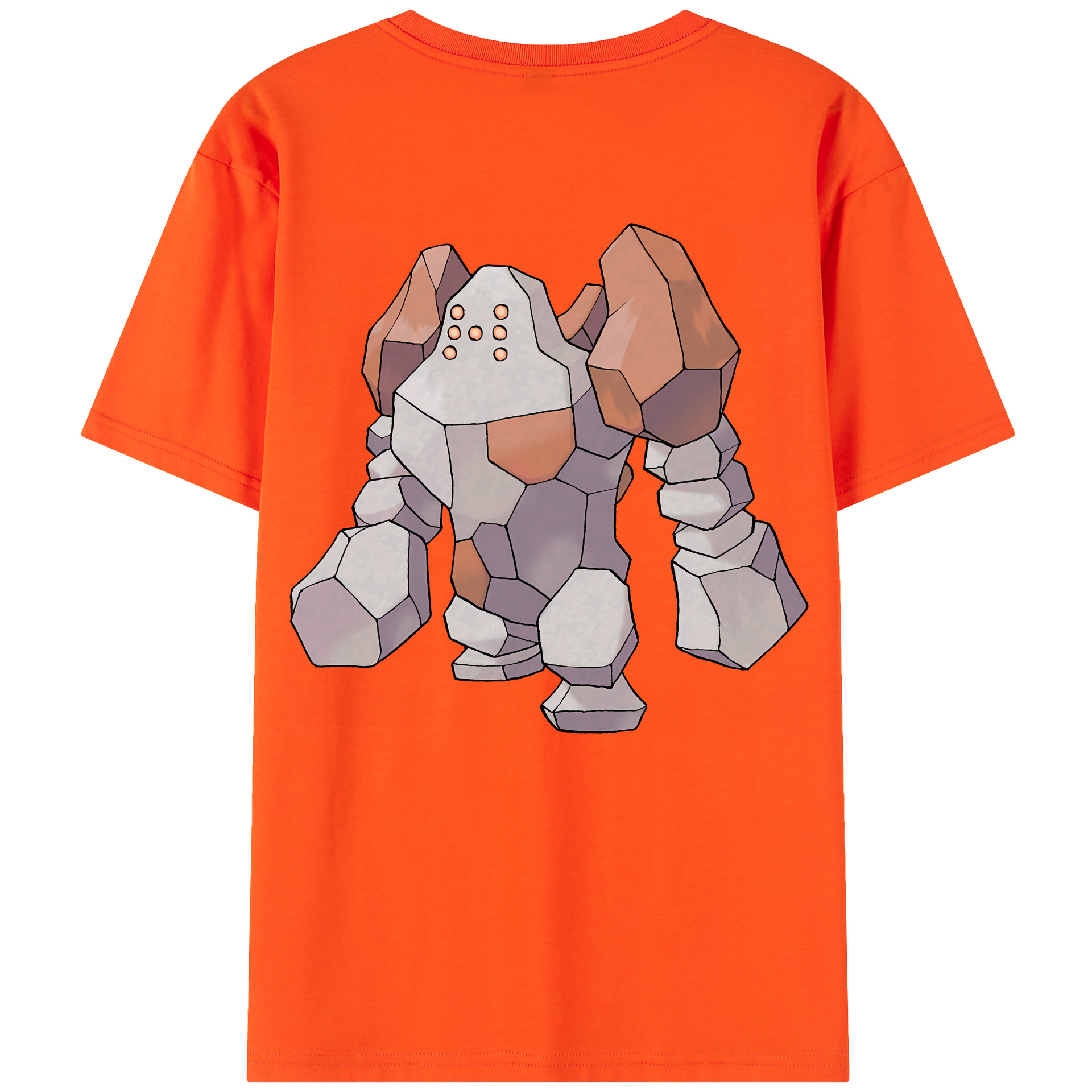 （画像用） ポケットモンスター Pokémon 綿100％半袖Tシャツ（背面プリント）