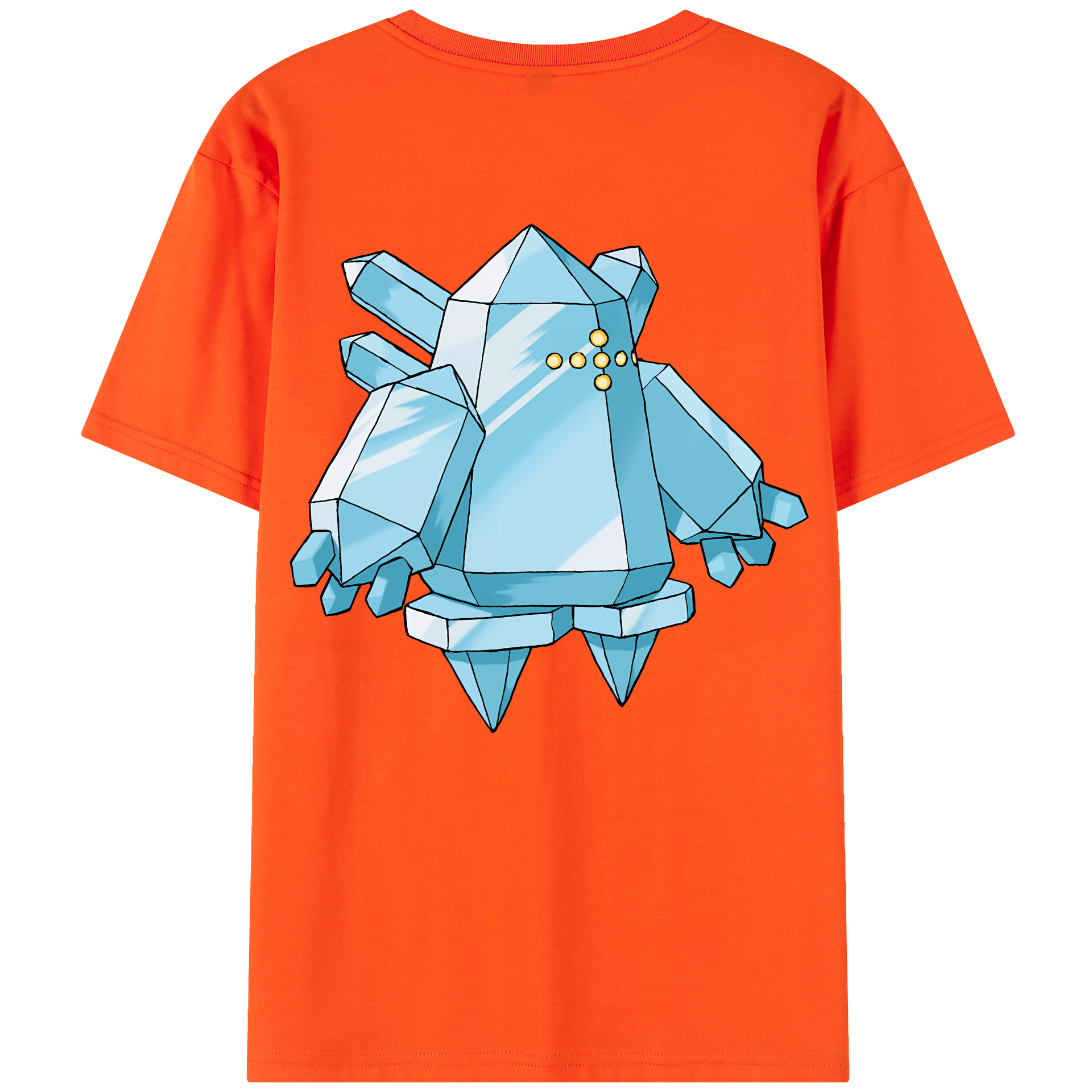 （画像用） ポケットモンスター Pokémon 綿100％半袖Tシャツ（背面プリント）