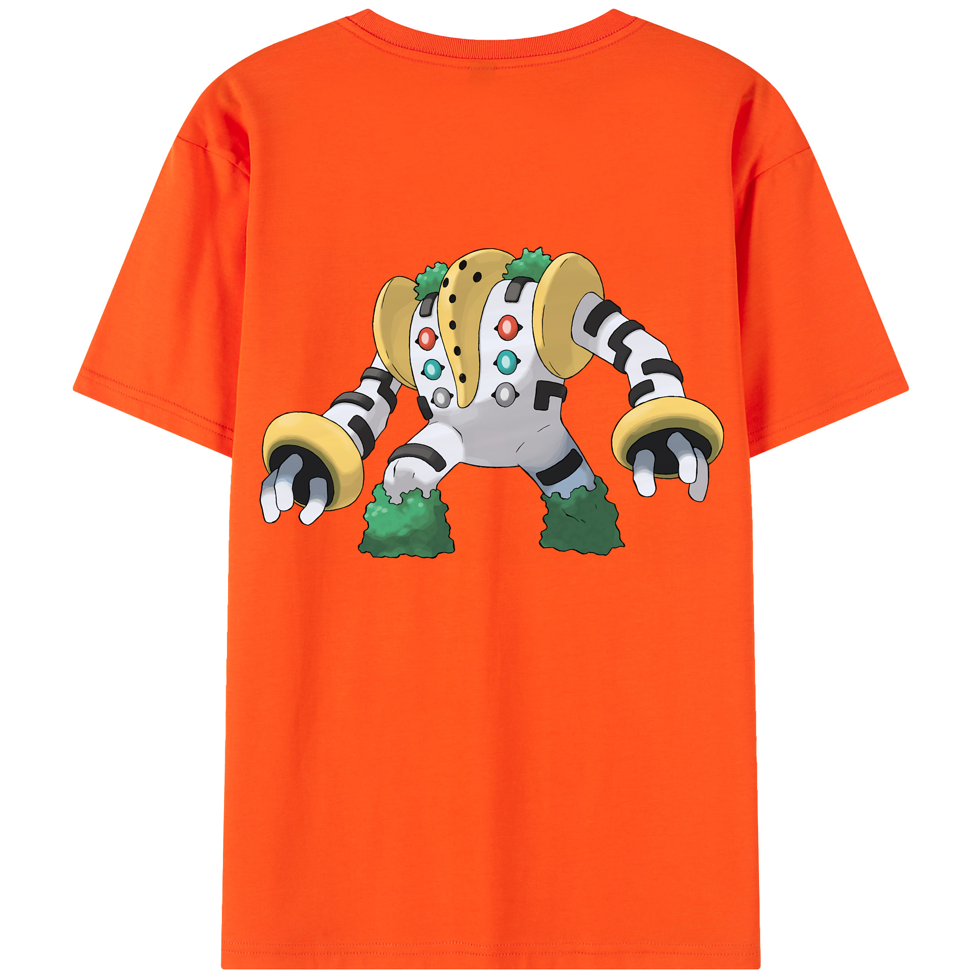 （画像用） ポケットモンスター Pokémon 綿100％半袖Tシャツ（背面プリント）