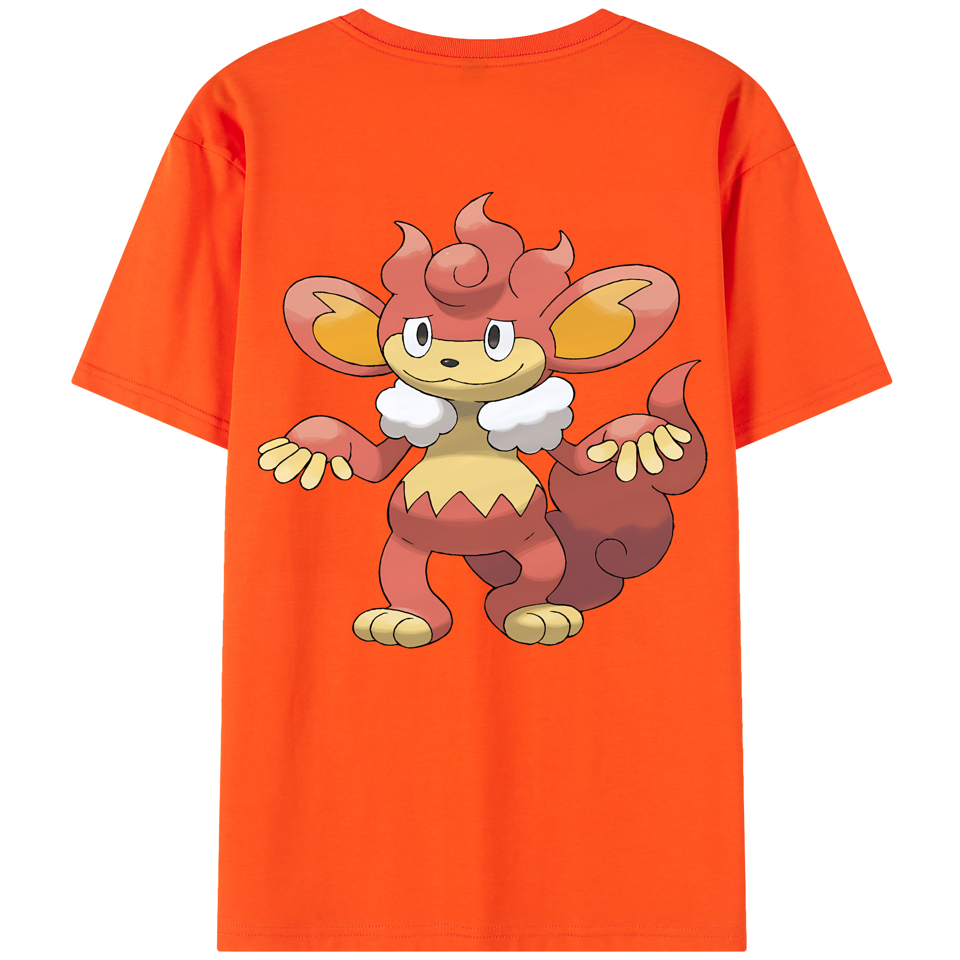 （画像用） ポケットモンスター Pokémon 綿100％半袖Tシャツ（背面プリント）