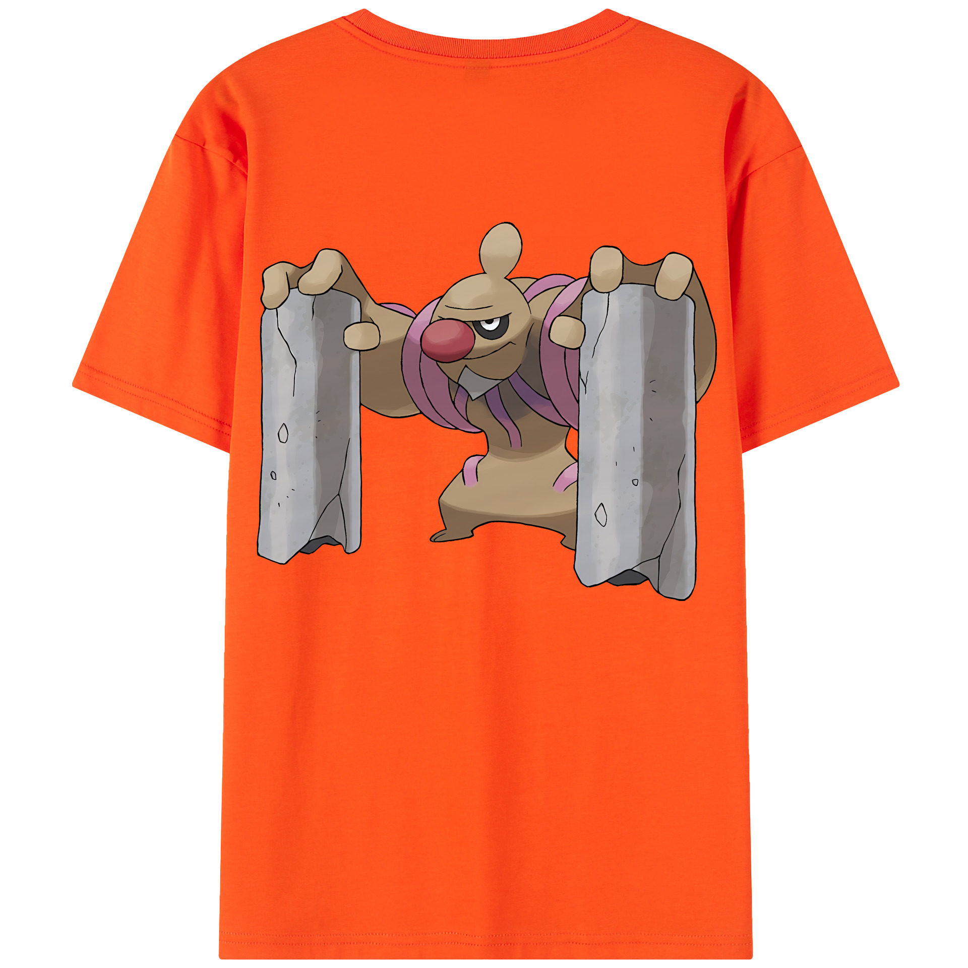 （画像用） ポケットモンスター Pokémon 綿100％半袖Tシャツ（背面プリント）