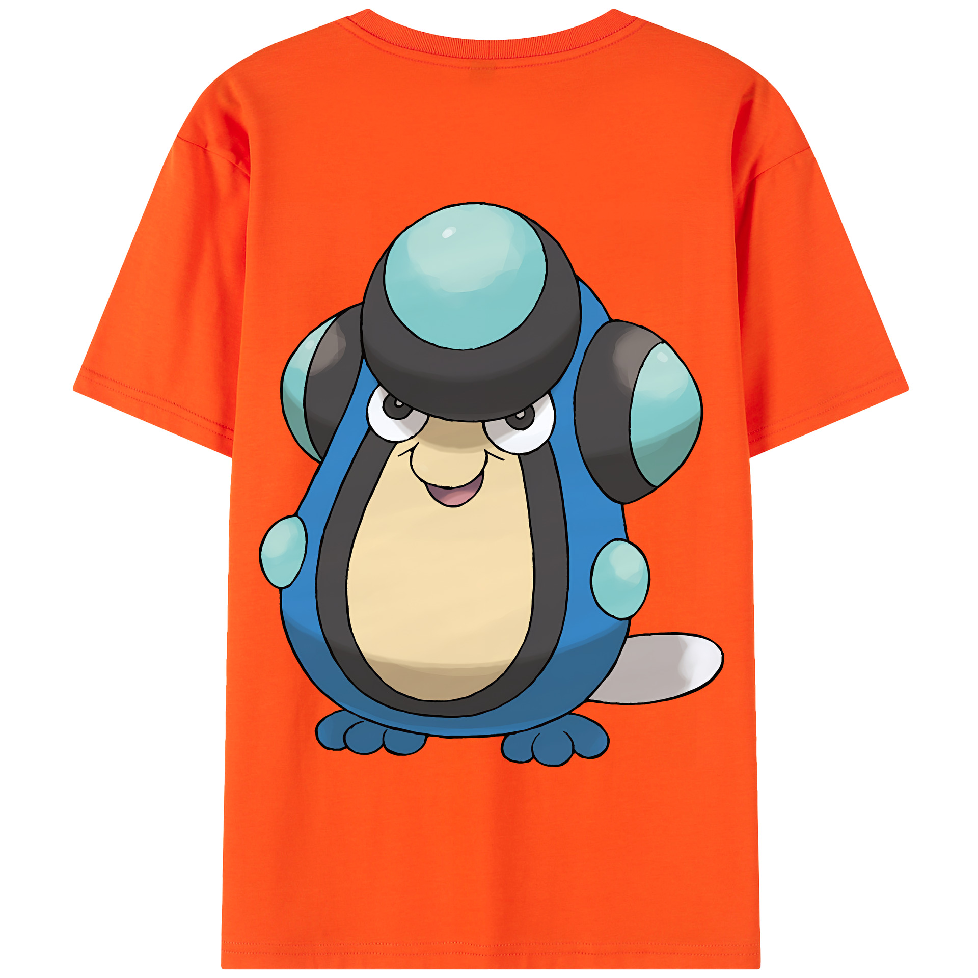 （画像用） ポケットモンスター Pokémon 綿100％半袖Tシャツ（背面プリント）