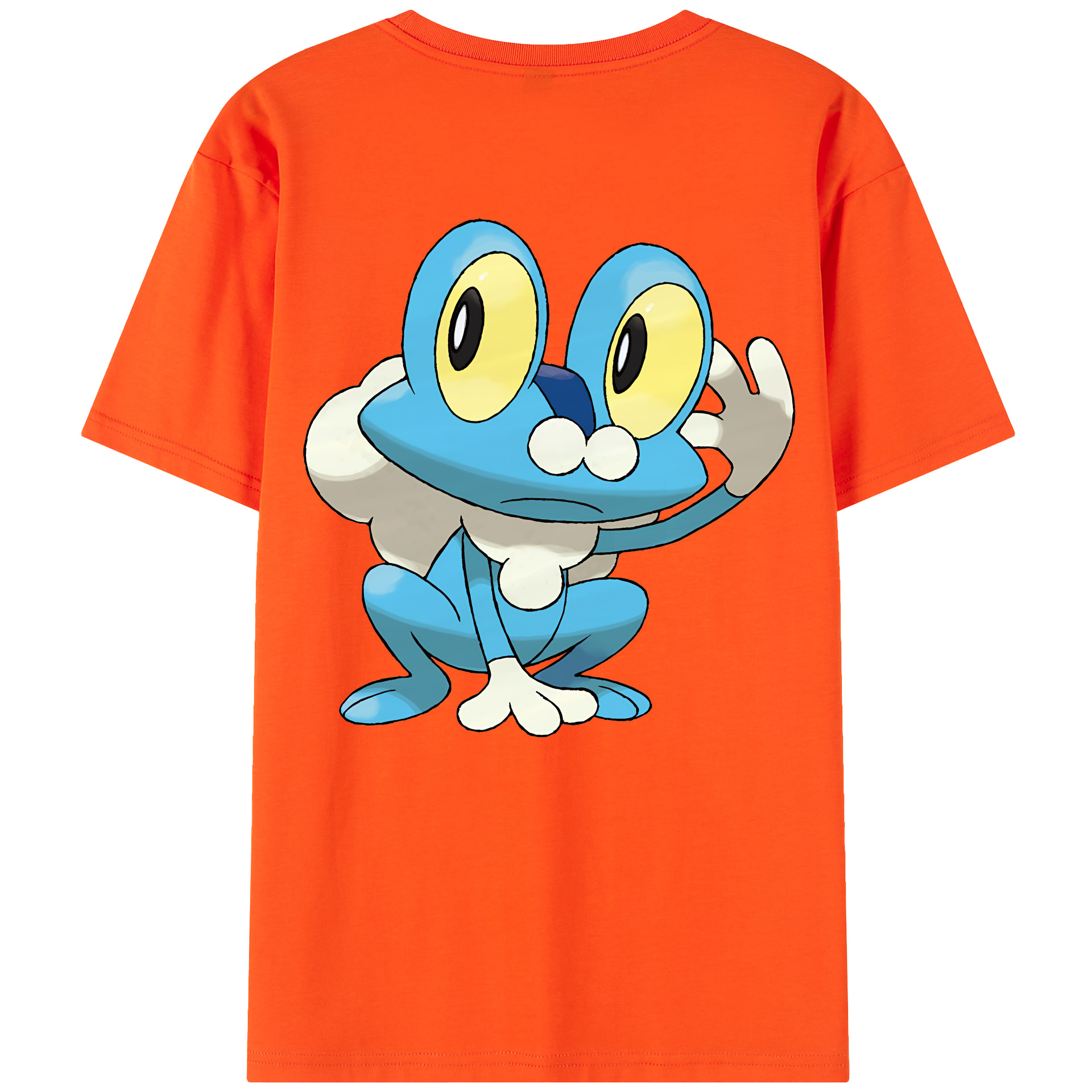 （画像用） ポケットモンスター Pokémon 綿100％半袖Tシャツ（背面プリント）