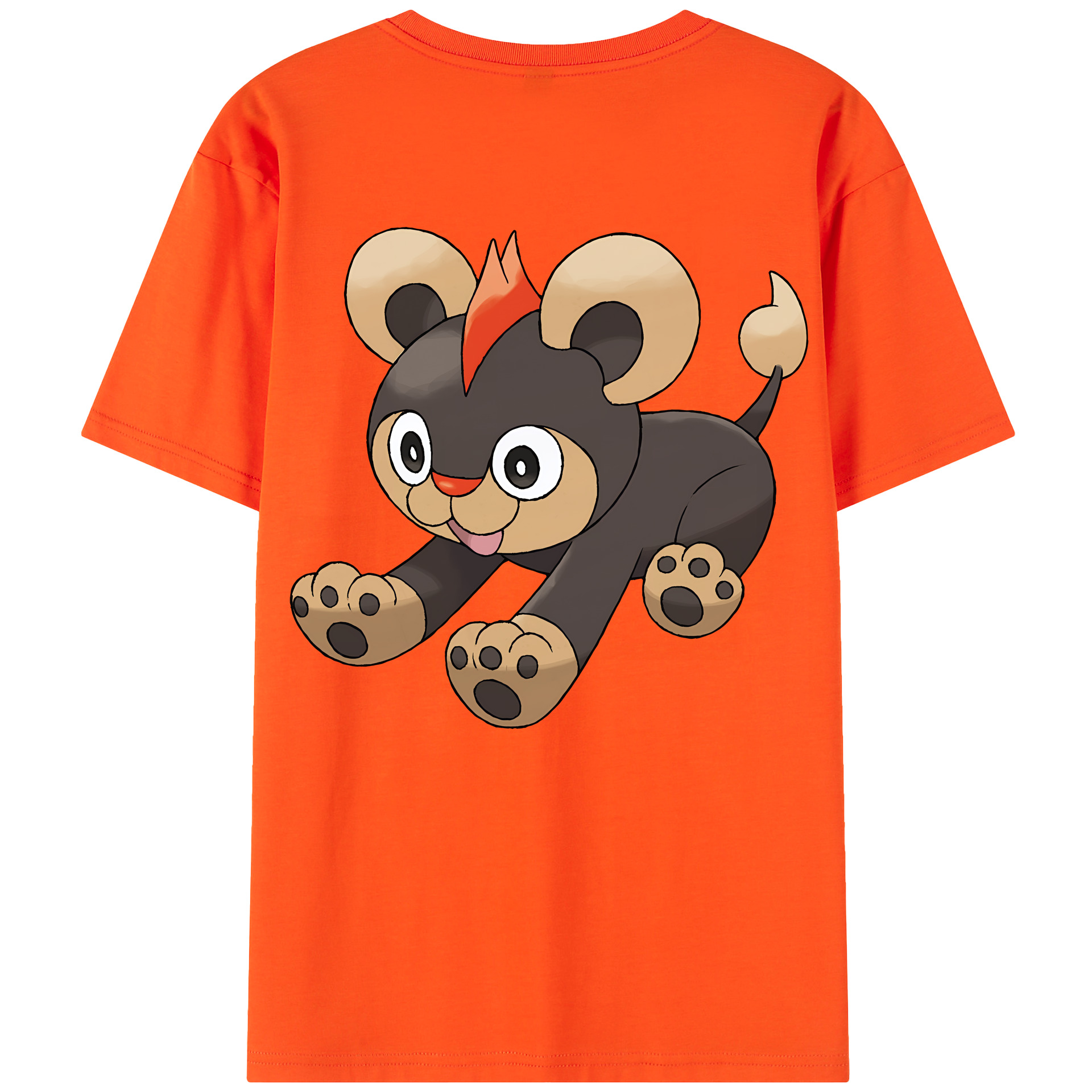 （画像用） ポケットモンスター Pokémon 綿100％半袖Tシャツ（背面プリント）
