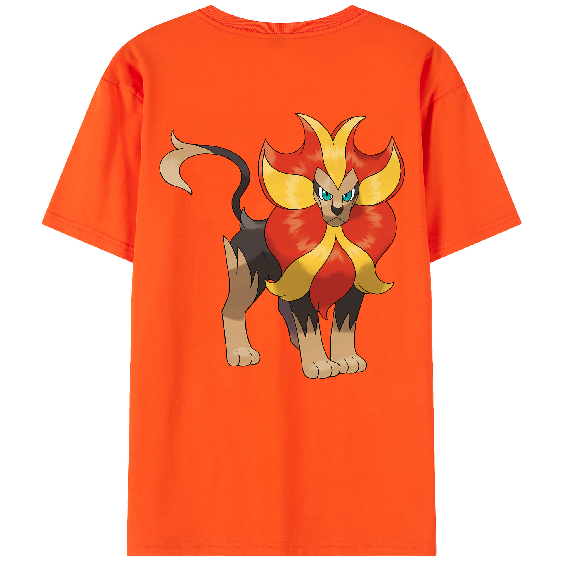 （画像用） ポケットモンスター Pokémon 綿100％半袖Tシャツ（背面プリント）