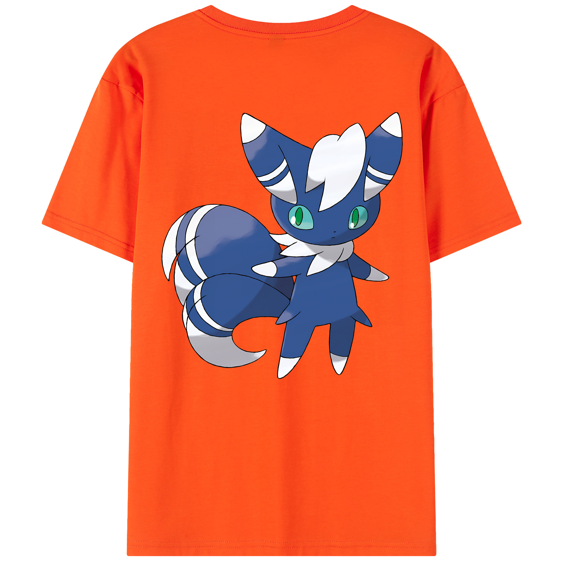 （画像用） ポケットモンスター Pokémon 綿100％半袖Tシャツ（背面プリント）