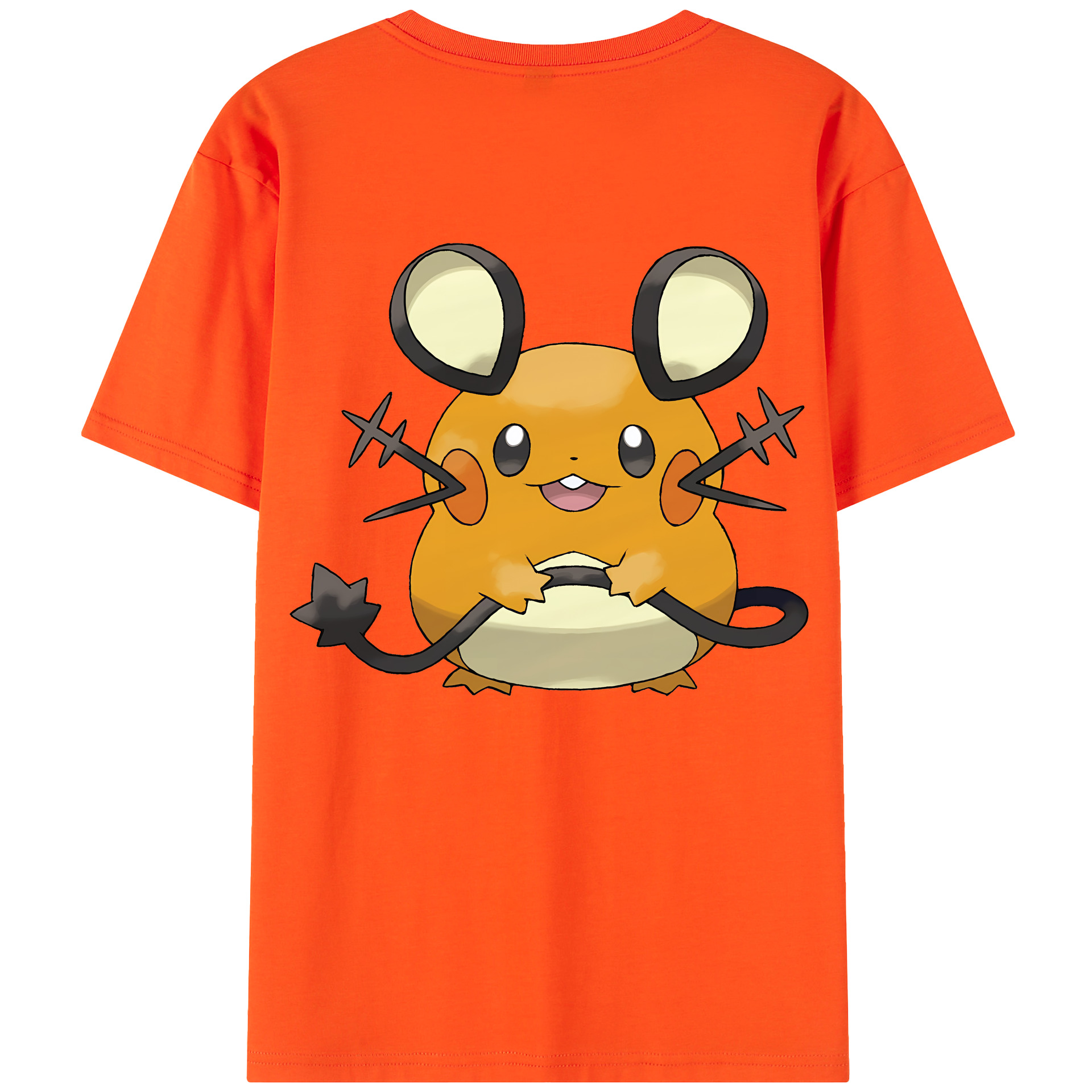 （画像用） ポケットモンスター Pokémon 綿100％半袖Tシャツ（背面プリント）