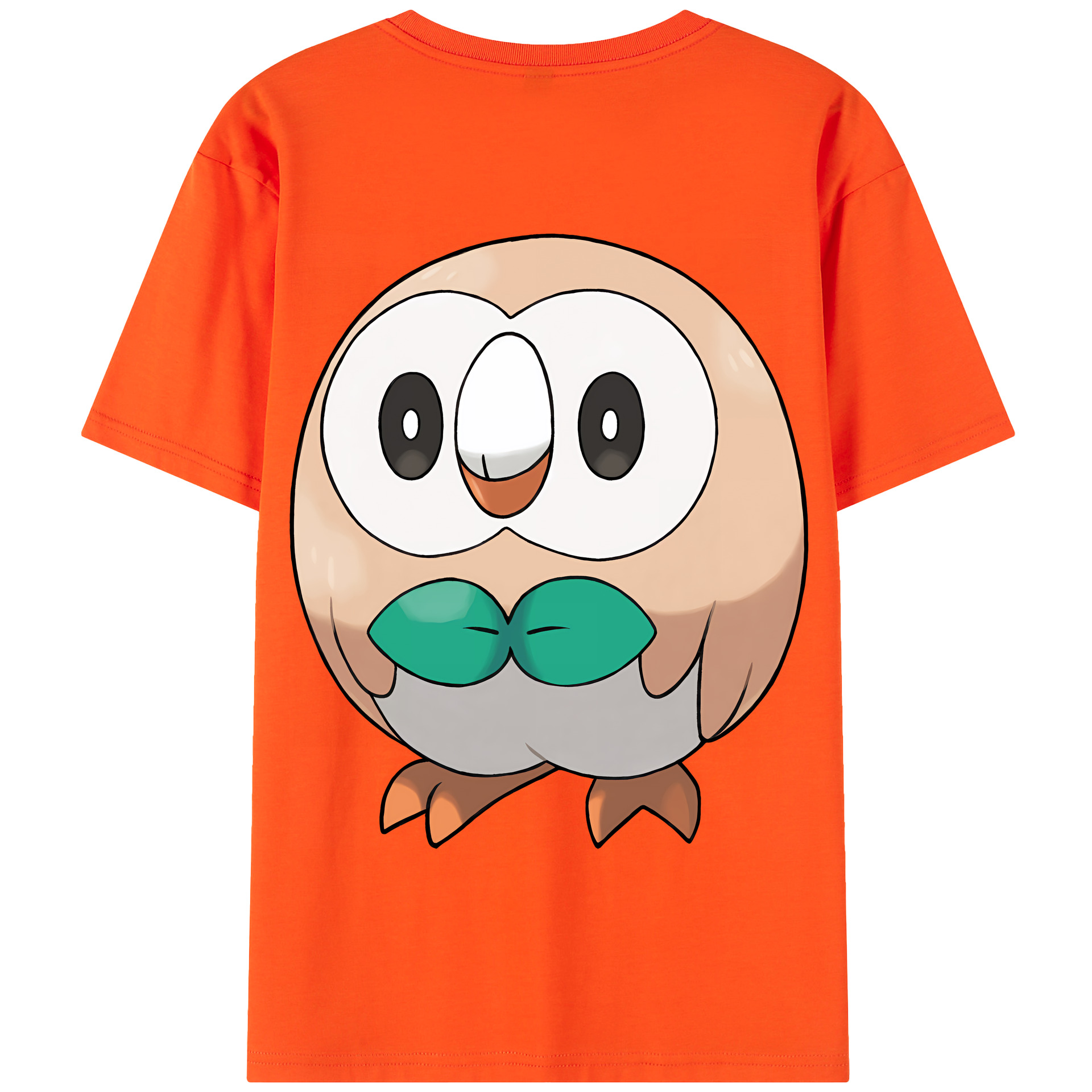 （画像用） ポケットモンスター Pokémon 綿100％半袖Tシャツ（背面プリント）