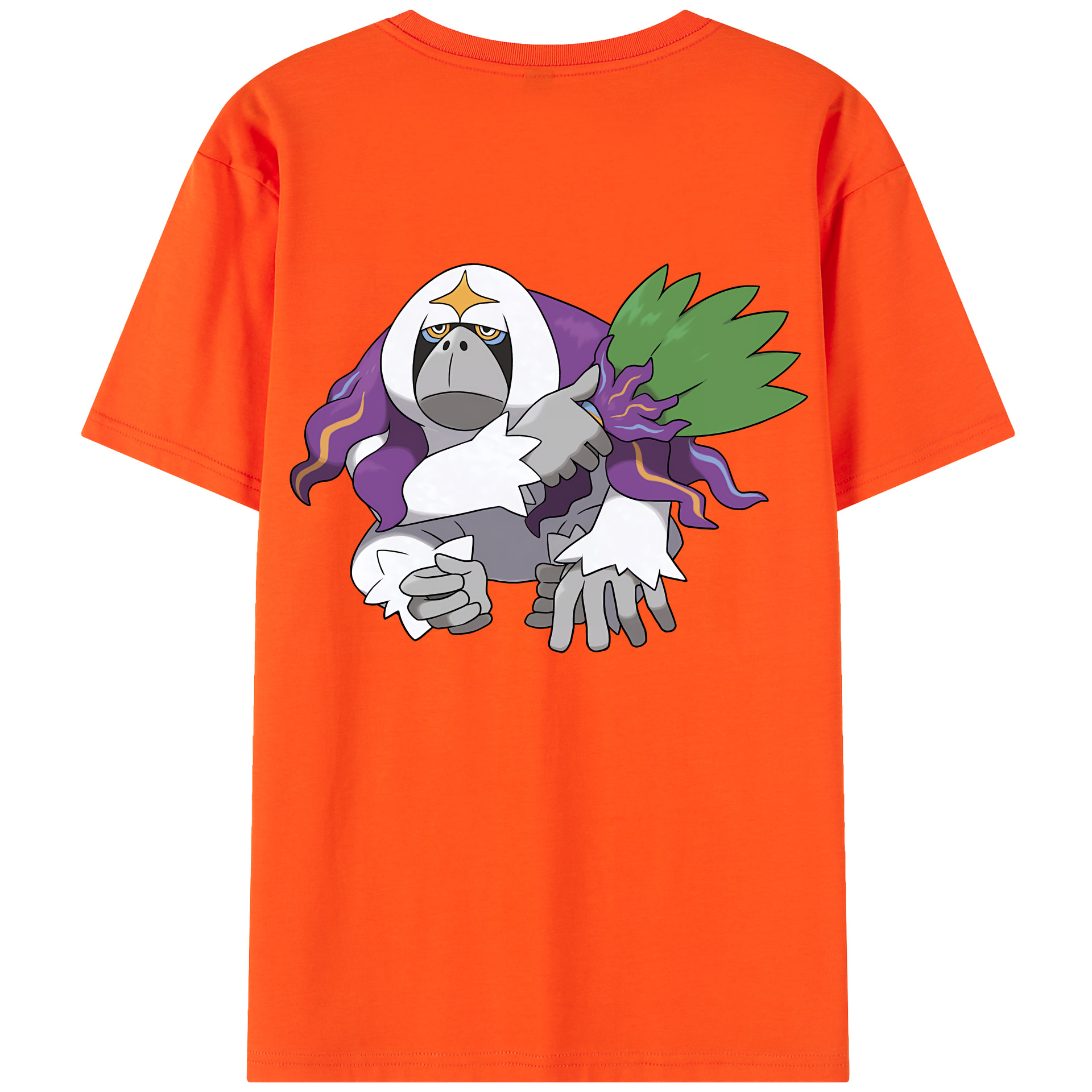 （画像用） ポケットモンスター Pokémon 綿100％半袖Tシャツ（背面プリント）