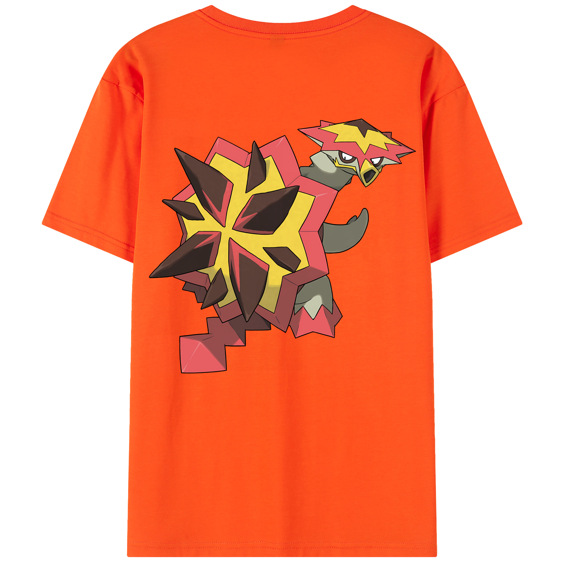 （画像用） ポケットモンスター Pokémon 綿100％半袖Tシャツ（背面プリント）