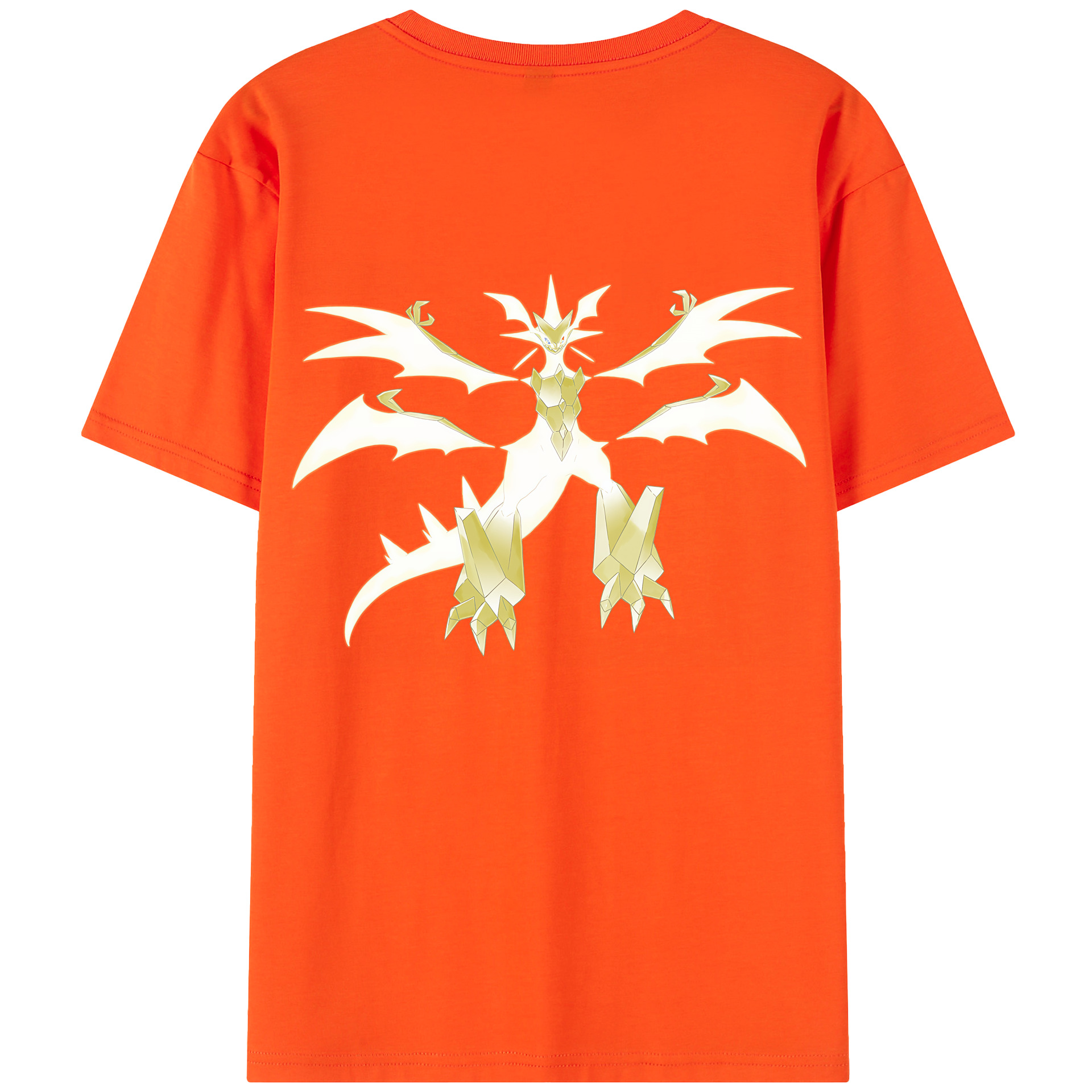 （画像用） ポケットモンスター Pokémon 綿100％半袖Tシャツ（背面プリント）