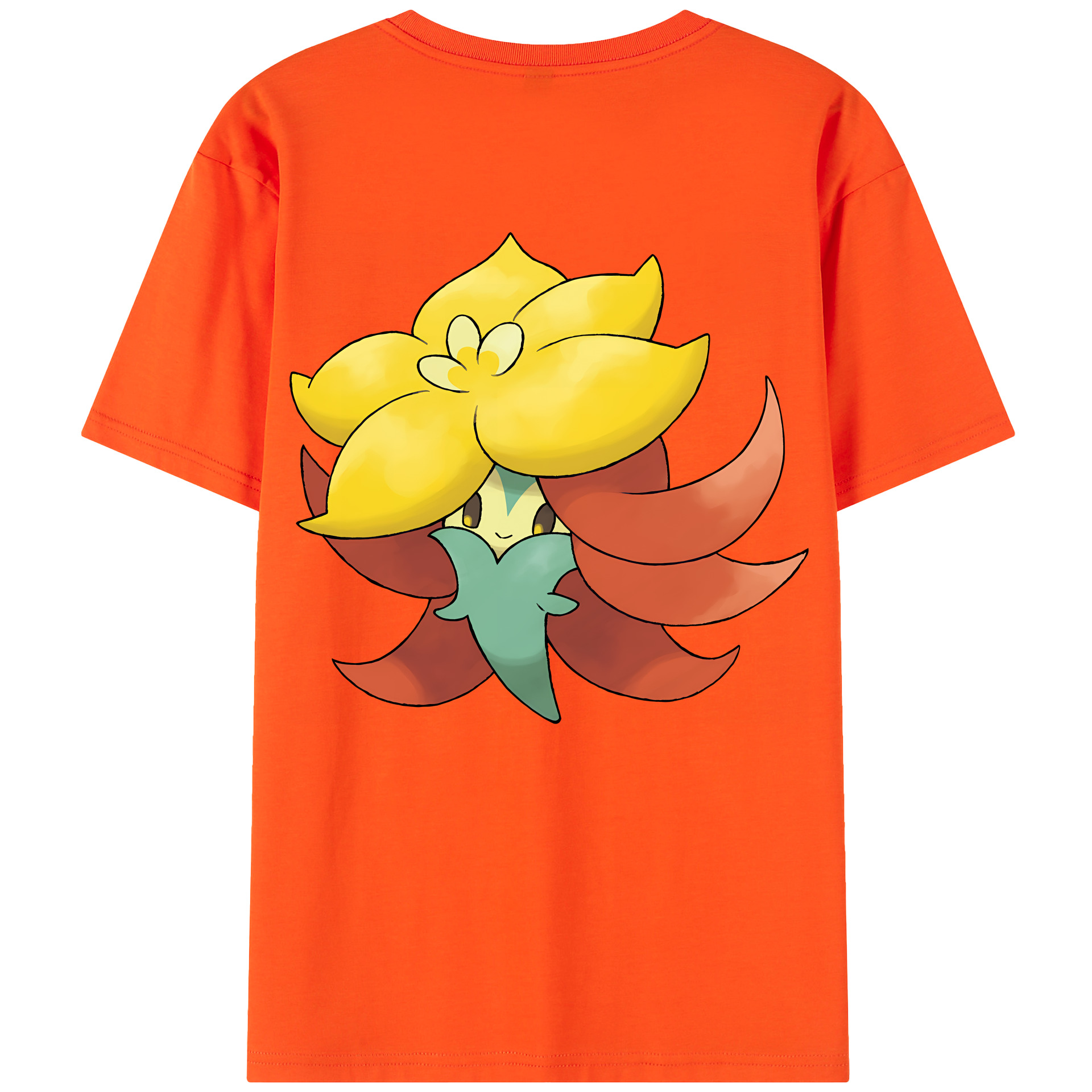 （画像用） ポケットモンスター Pokémon 綿100％半袖Tシャツ（背面プリント）