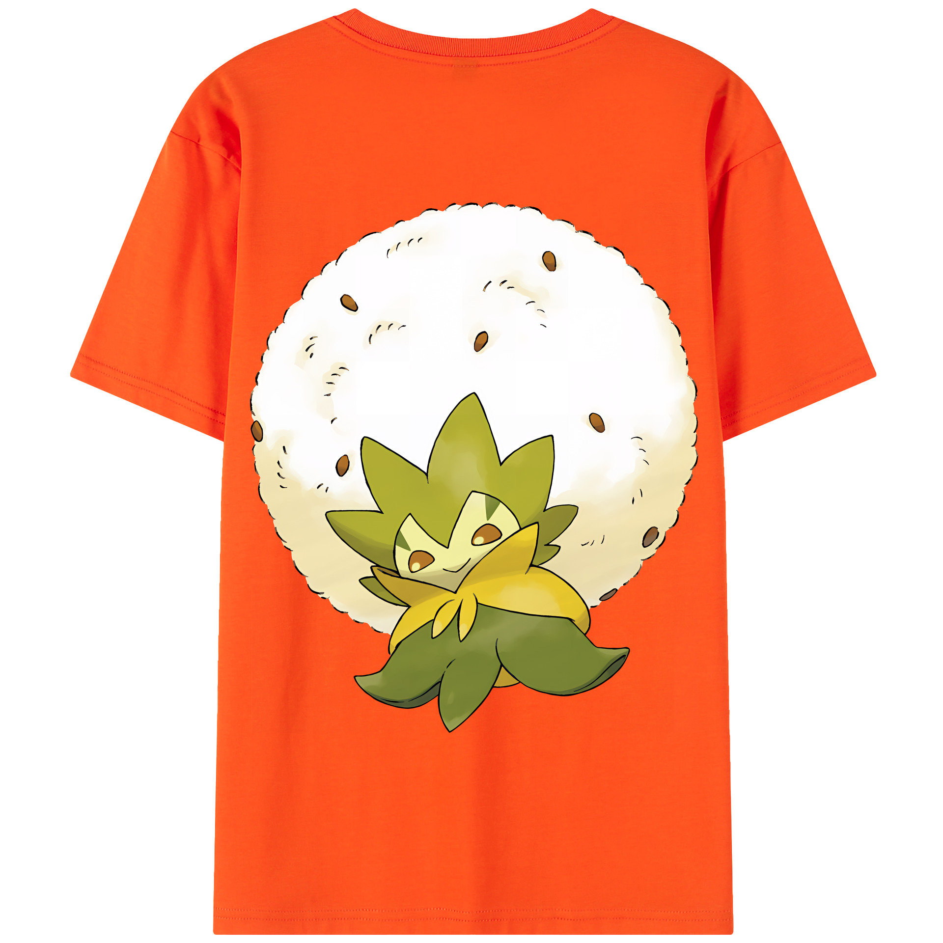 （画像用） ポケットモンスター Pokémon 綿100％半袖Tシャツ（背面プリント）