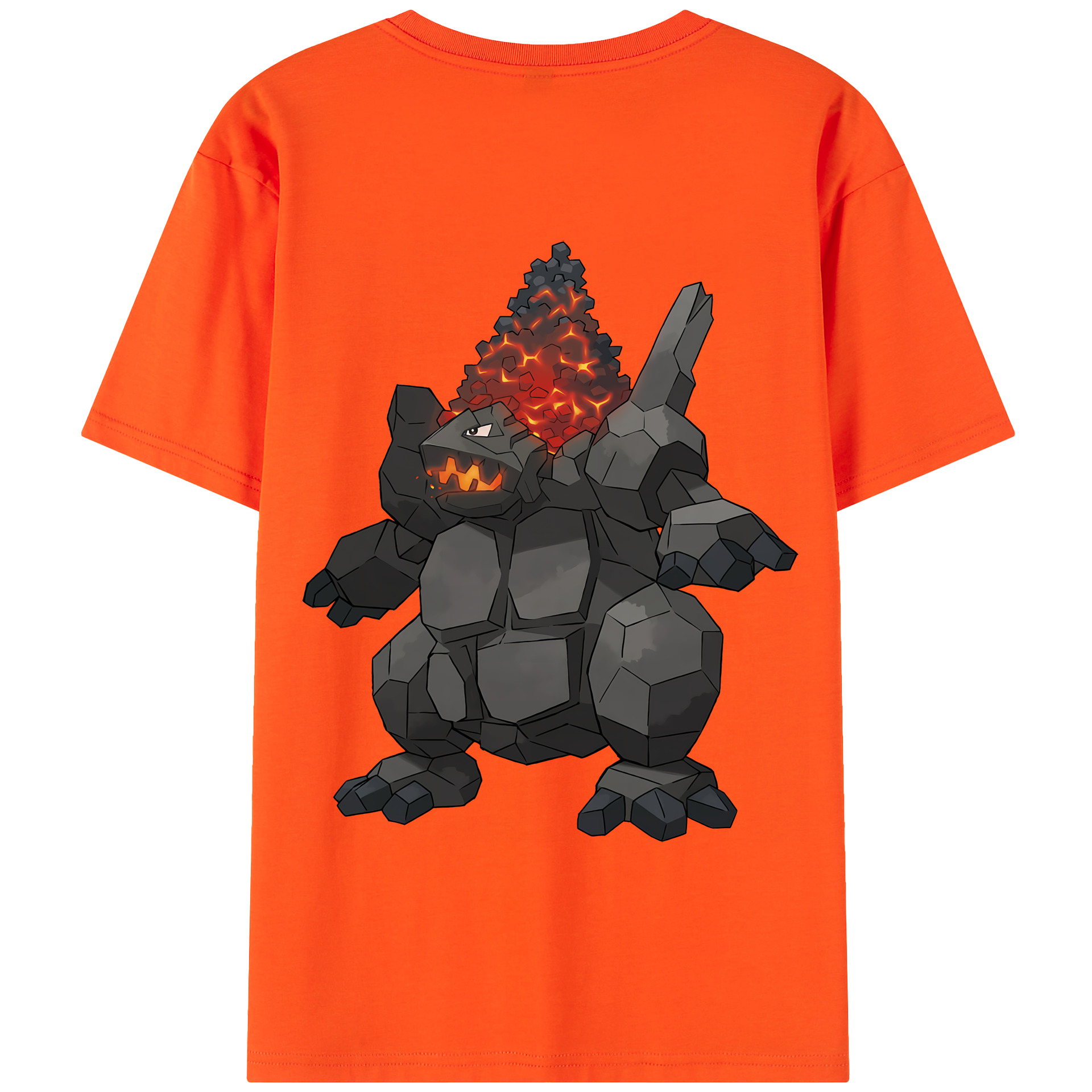 （画像用） ポケットモンスター Pokémon 綿100％半袖Tシャツ（背面プリント）
