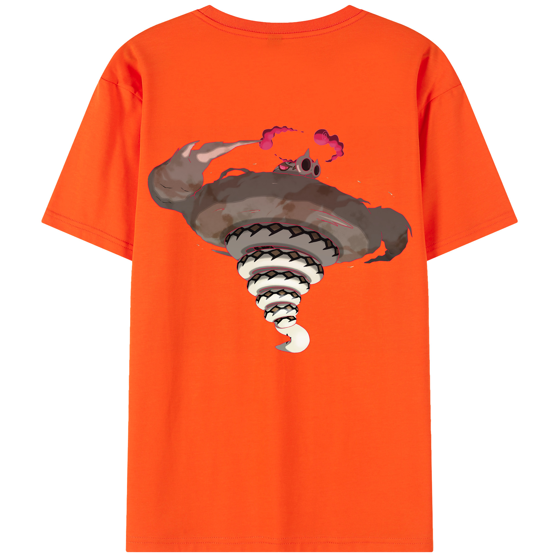 （画像用） ポケットモンスター Pokémon 綿100％半袖Tシャツ（背面プリント）