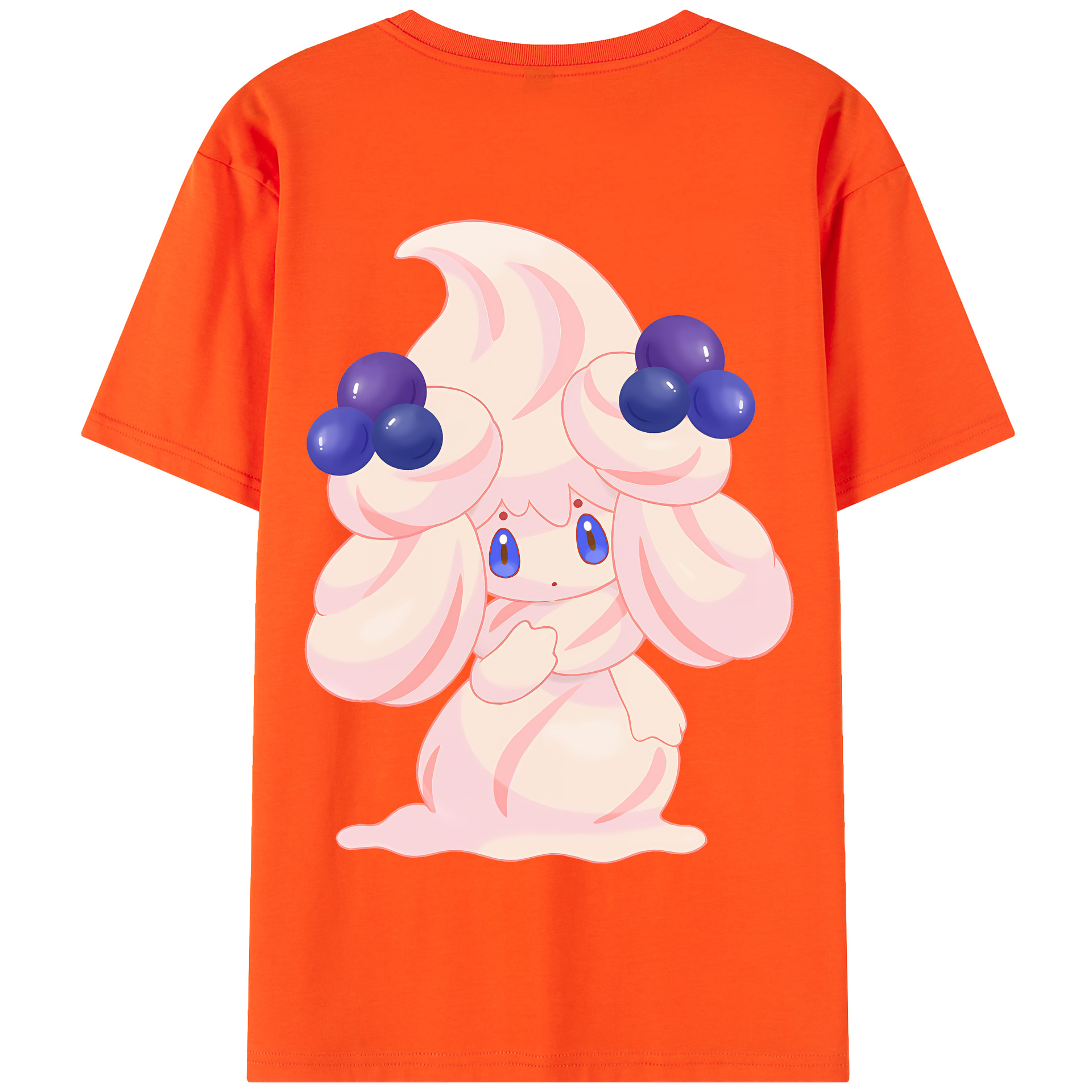 （画像用） ポケットモンスター Pokémon 綿100％半袖Tシャツ（背面プリント）