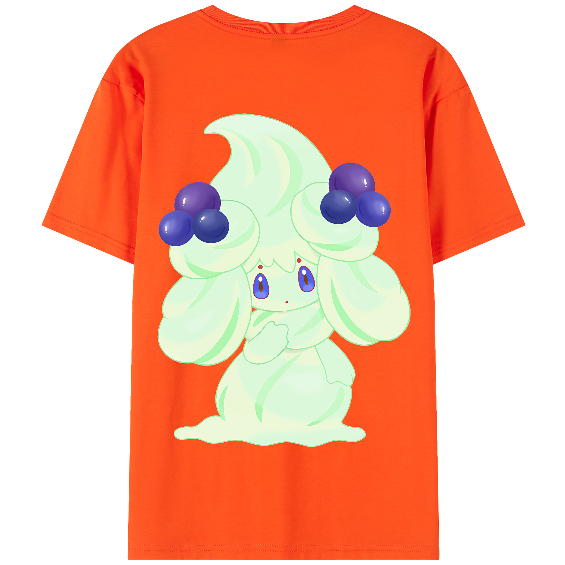 （画像用） ポケットモンスター Pokémon 綿100％半袖Tシャツ（背面プリント）